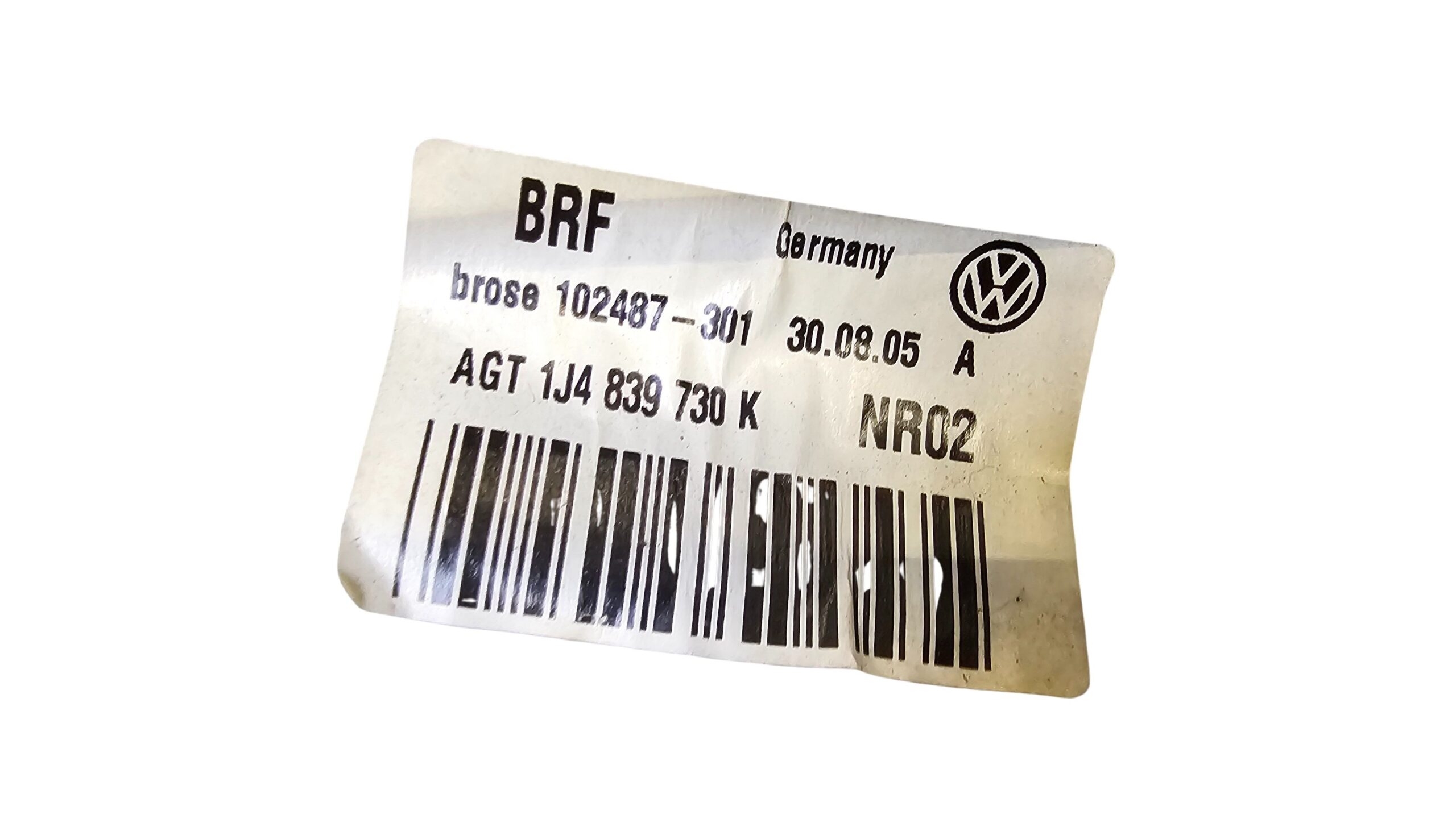 1J9833056E VW Golf 4 IV Variant / Bora Tür Beifahrerseite hinten rechts LA7W Refelex-Silber – Bild 5