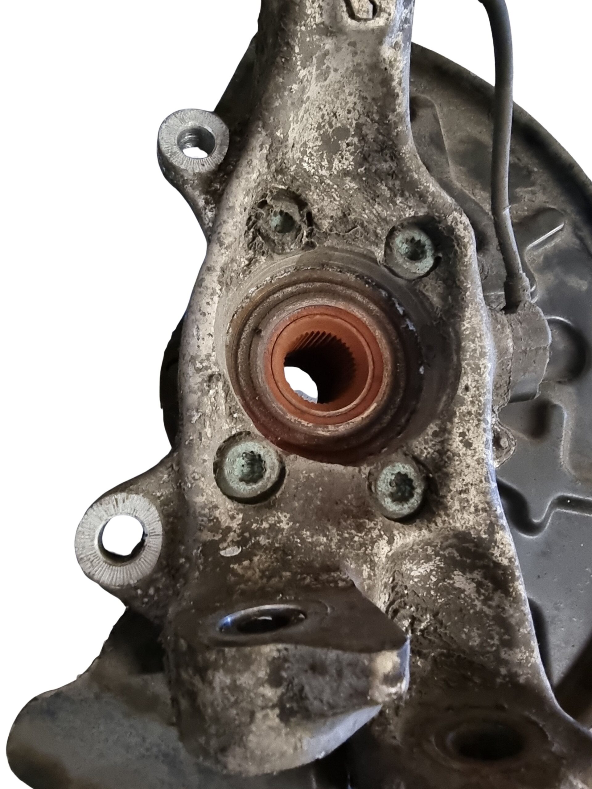 8E0407242B Audi A4 8E B6 B7 Cabrio 8H Radlagergehäuse / Achsschenkel komplett vorne rechts – Bild 6
