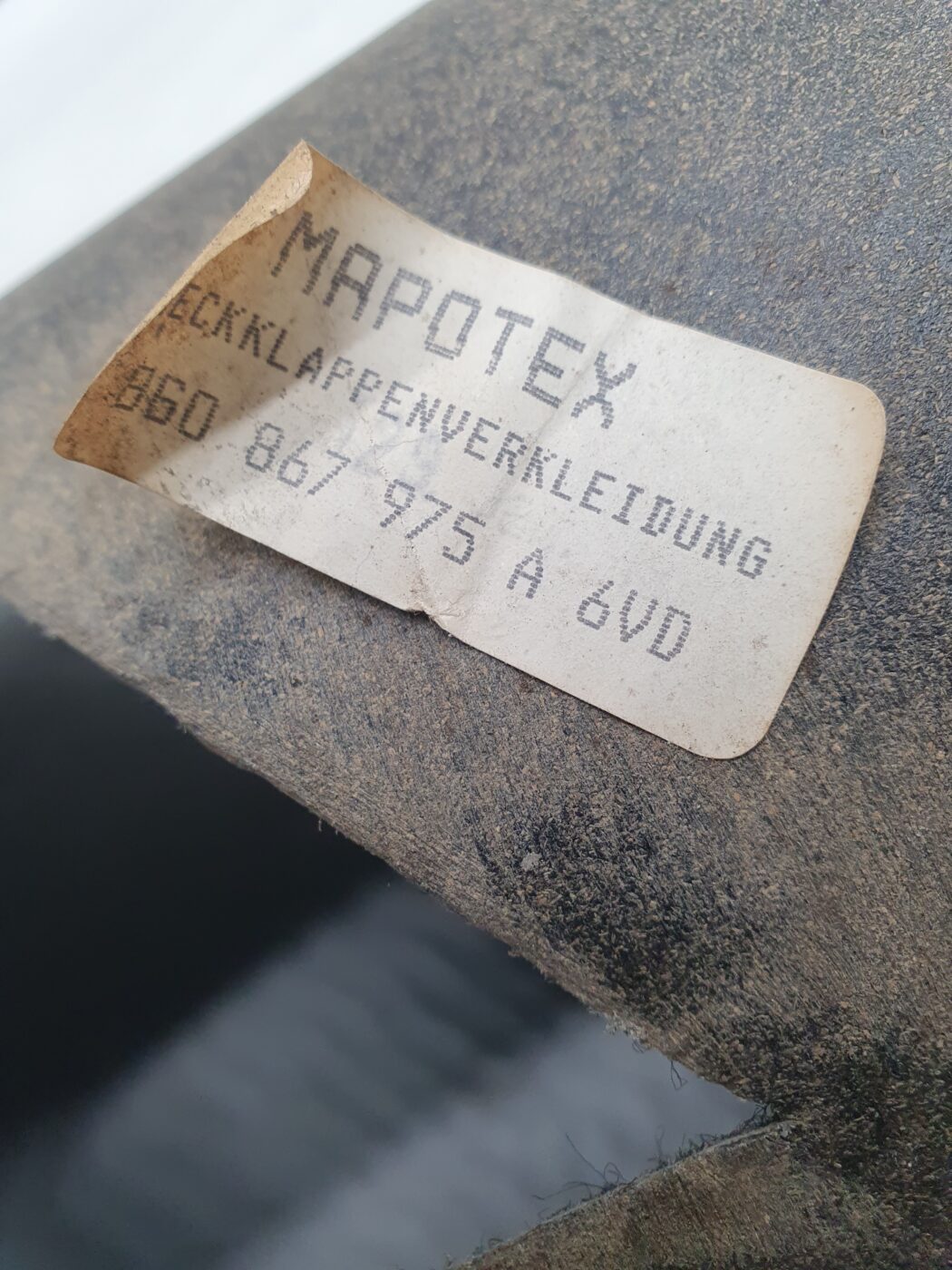 8G0867975A 6VD Audi 80 Cabrio Typ89 Heckklappenverkleidung – Bild 6