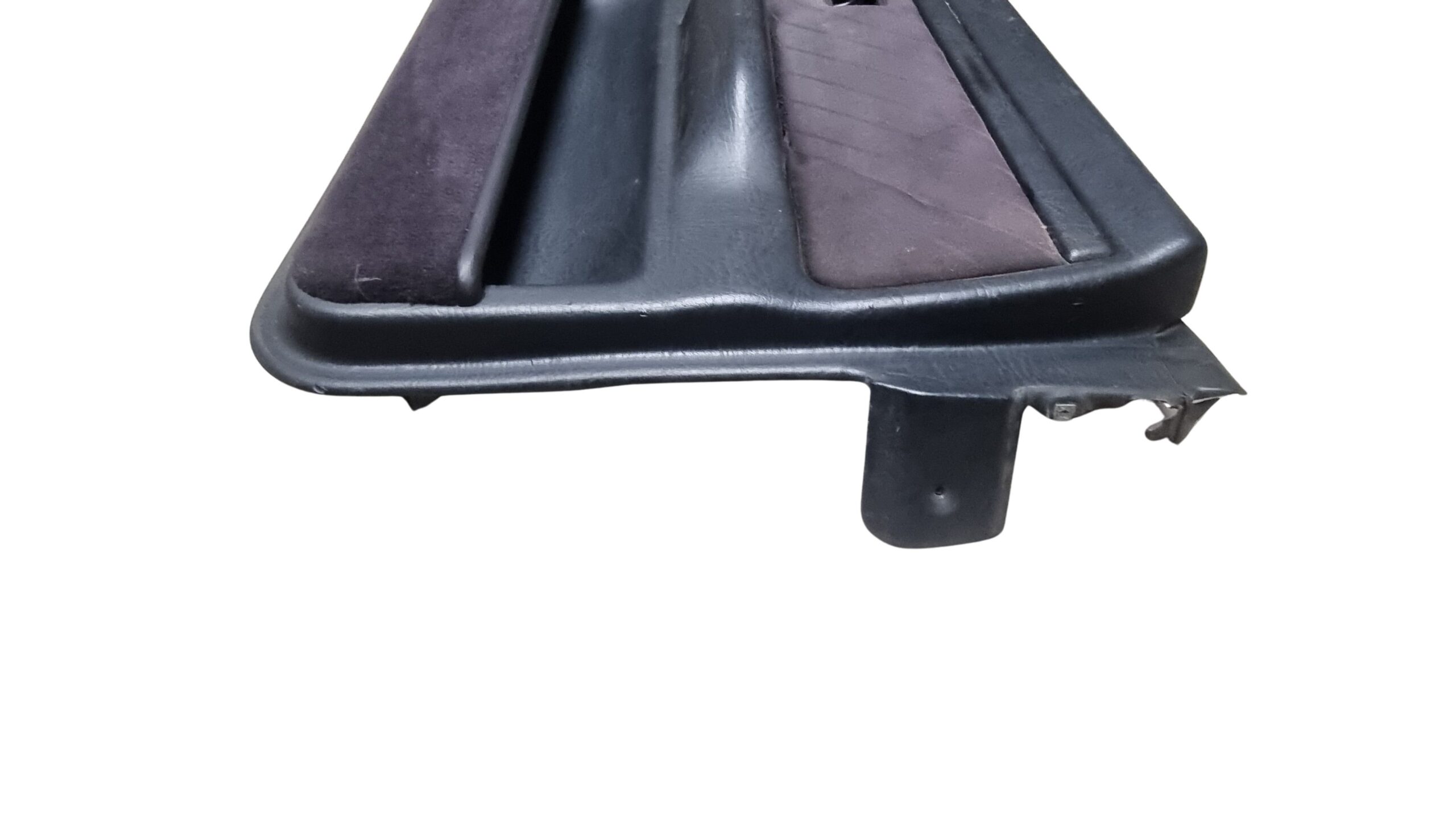 895868102 Audi 80 Cabrio Typ 89 Beifahrerseite Türverkleidung Grau Blau / Stoff – Bild 4