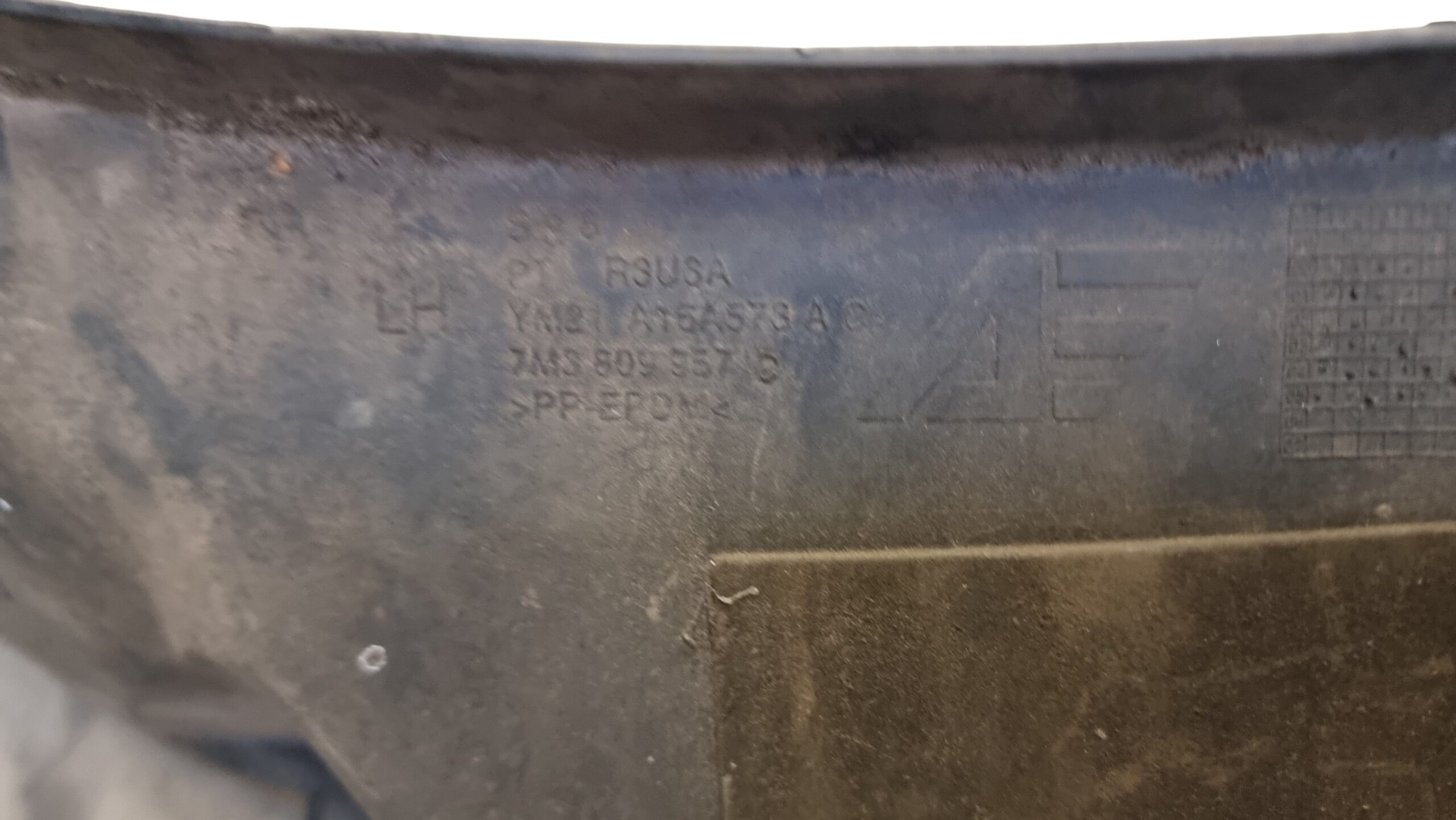 YM21A16A573AC Ford Galaxy Radhausschale Steinschutz Innenkotflügel Vorne Links – Bild 4