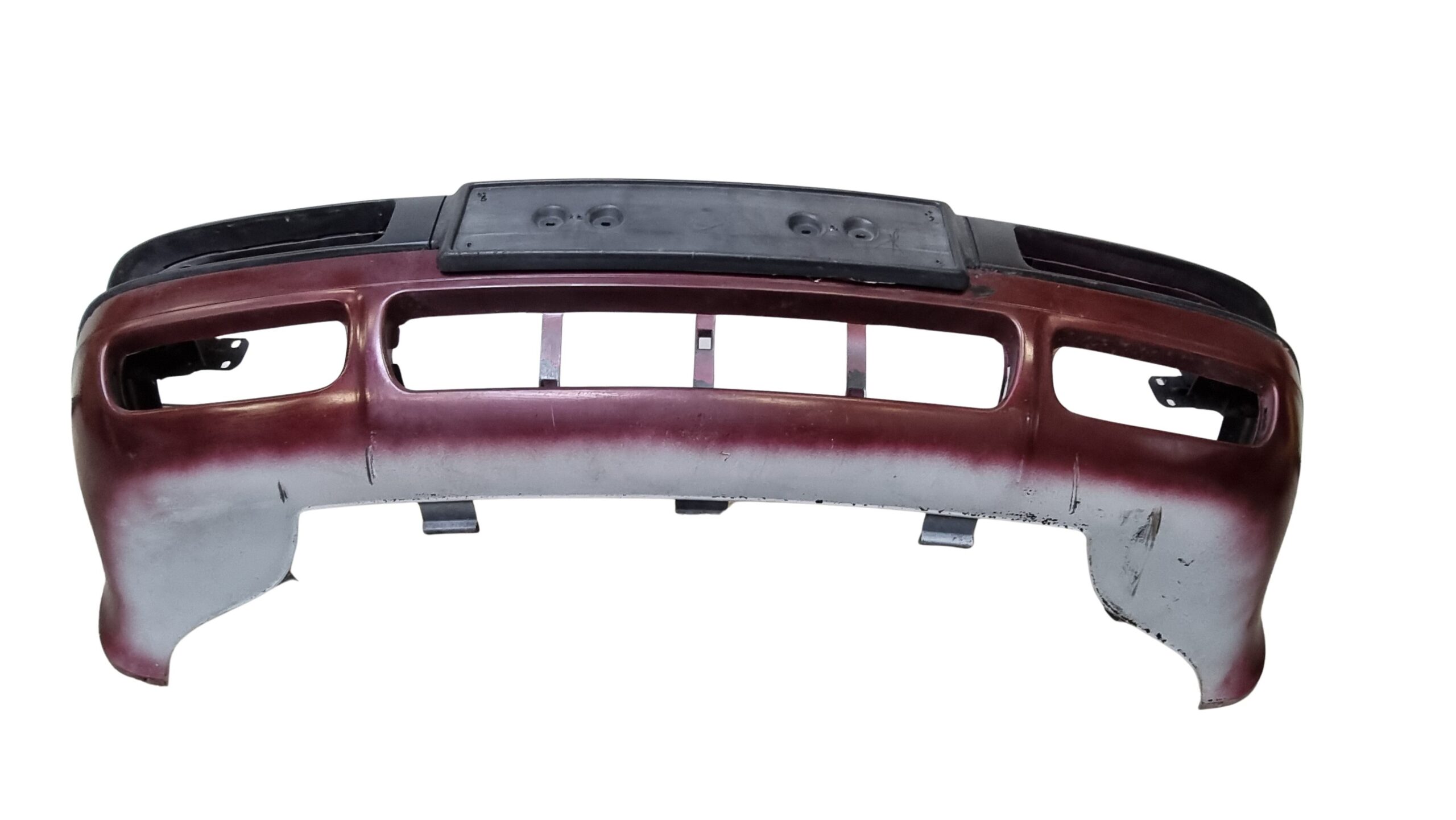 895807095 Audi 80 Cabrio Coupe V6 Stoßstange Vorne Bordeaux Rot – Bild 2