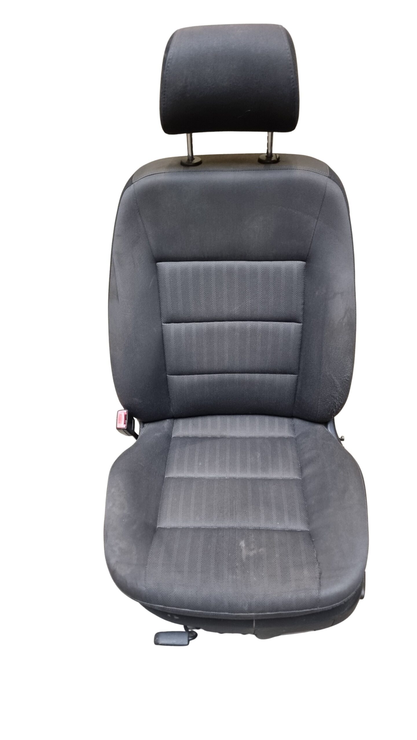 Audi A6 4B Sitze Fahrerseite Beifahrerseite Grau Stoff – Bild 5