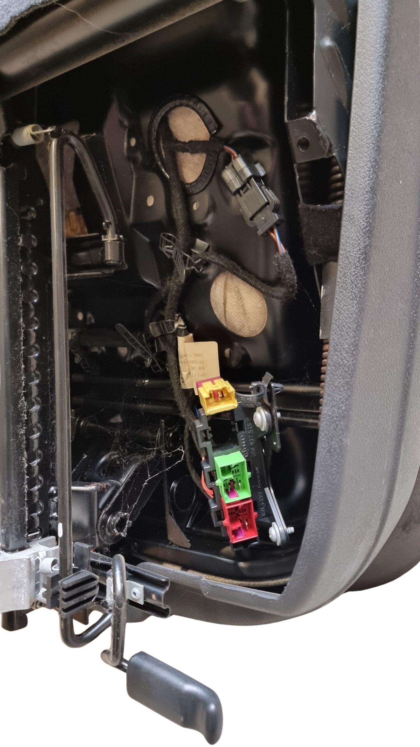Audi A6 4B Sitze Fahrerseite Beifahrerseite Grau Stoff – Bild 12