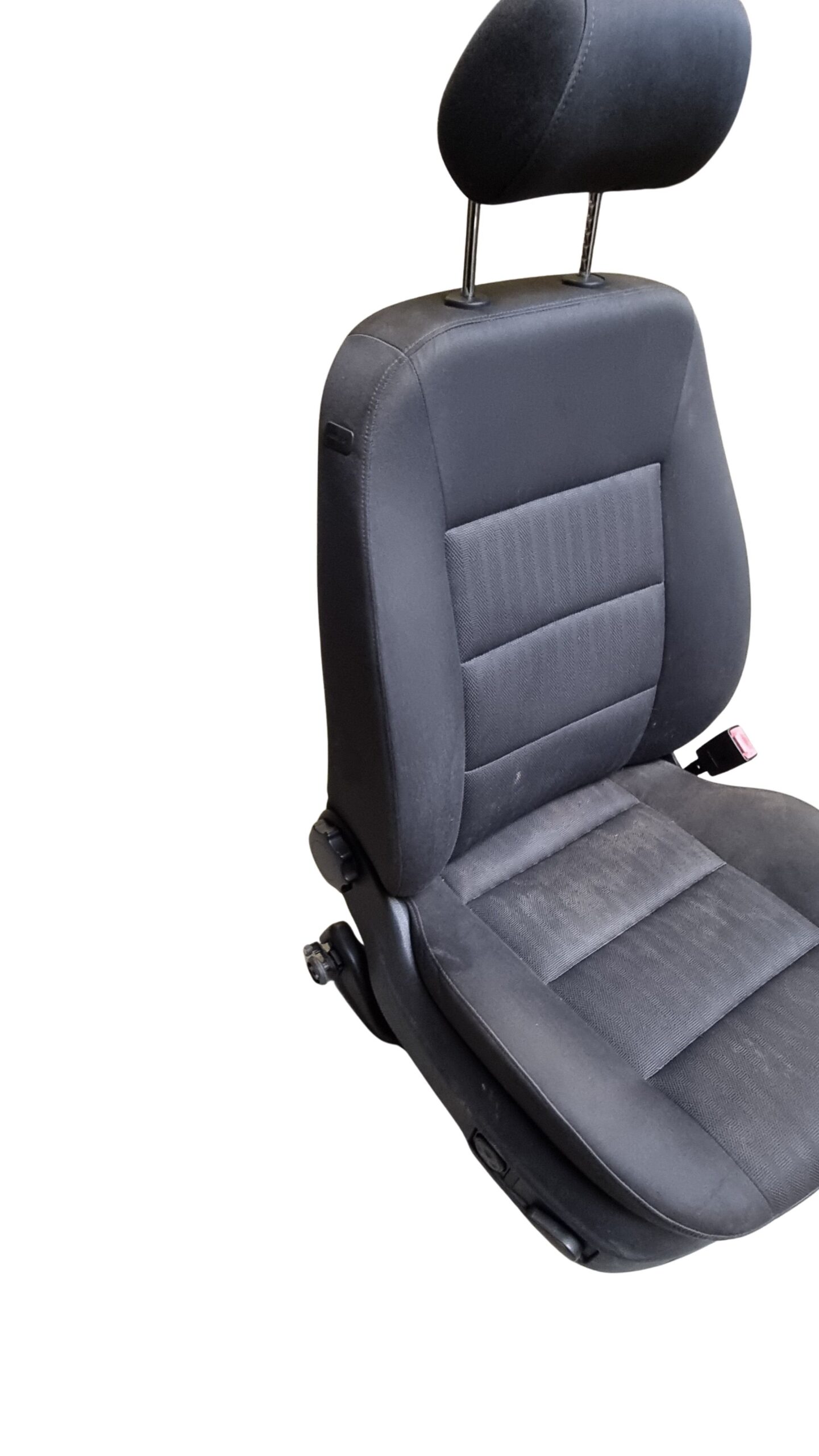 Audi A6 4B Sitze Fahrerseite Beifahrerseite Grau Stoff – Bild 15