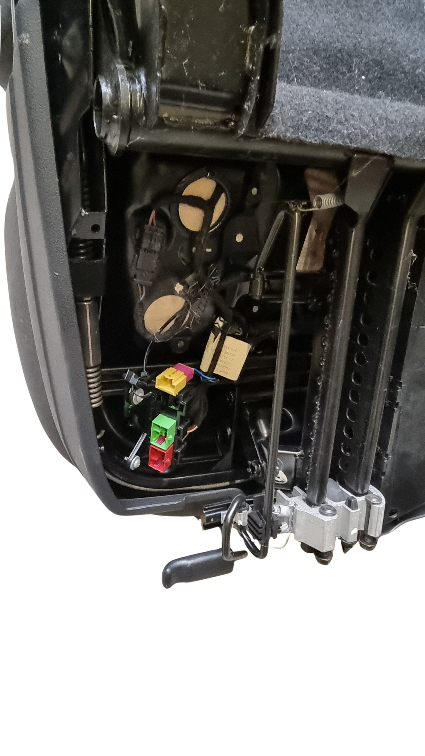 Audi A6 4B Sitze Fahrerseite Beifahrerseite Grau Stoff – Bild 20