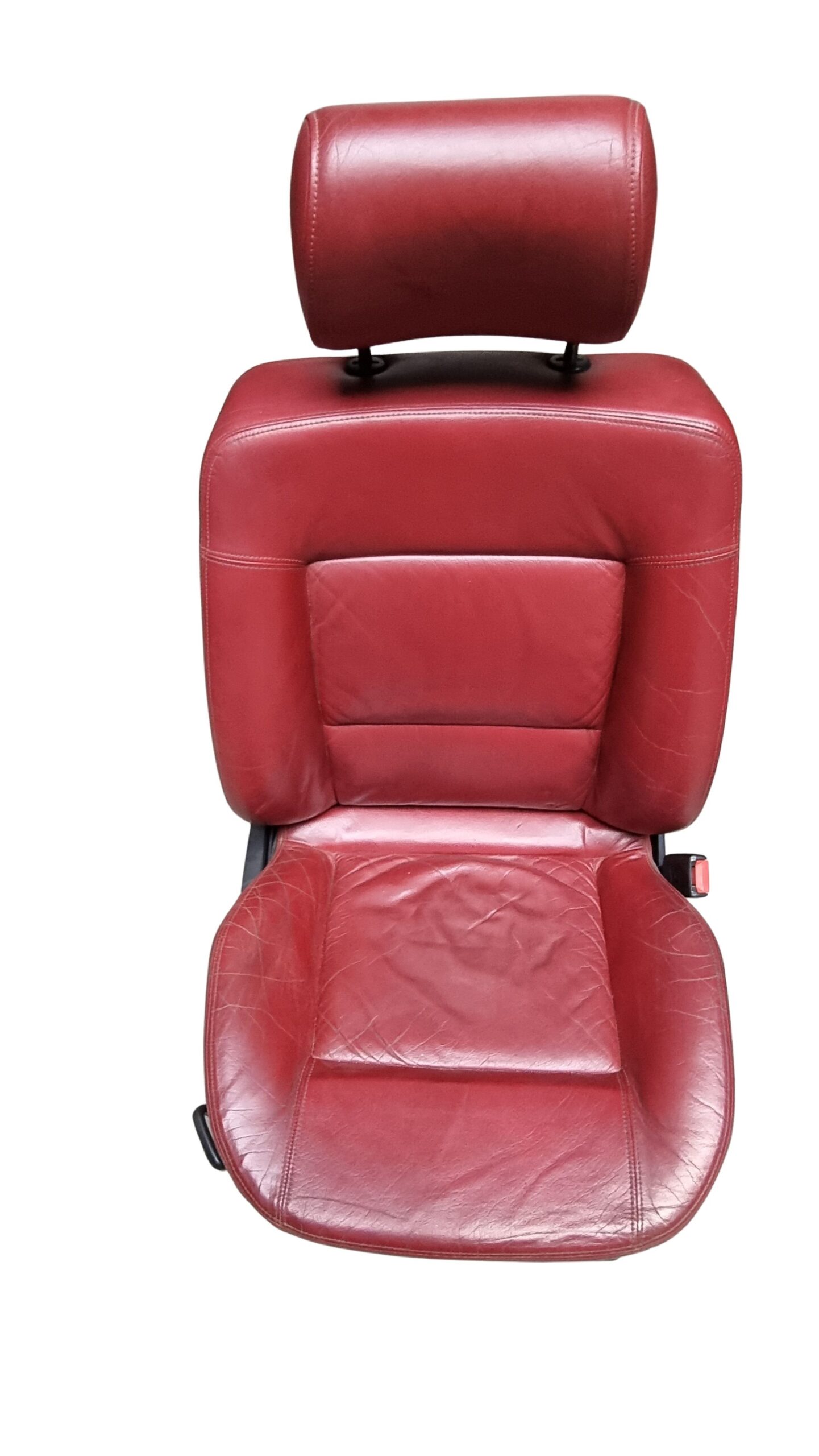 Audi 80 Cabrio Sitze Fahrerseite Beifahrerseite Leder Rot – Bild 12