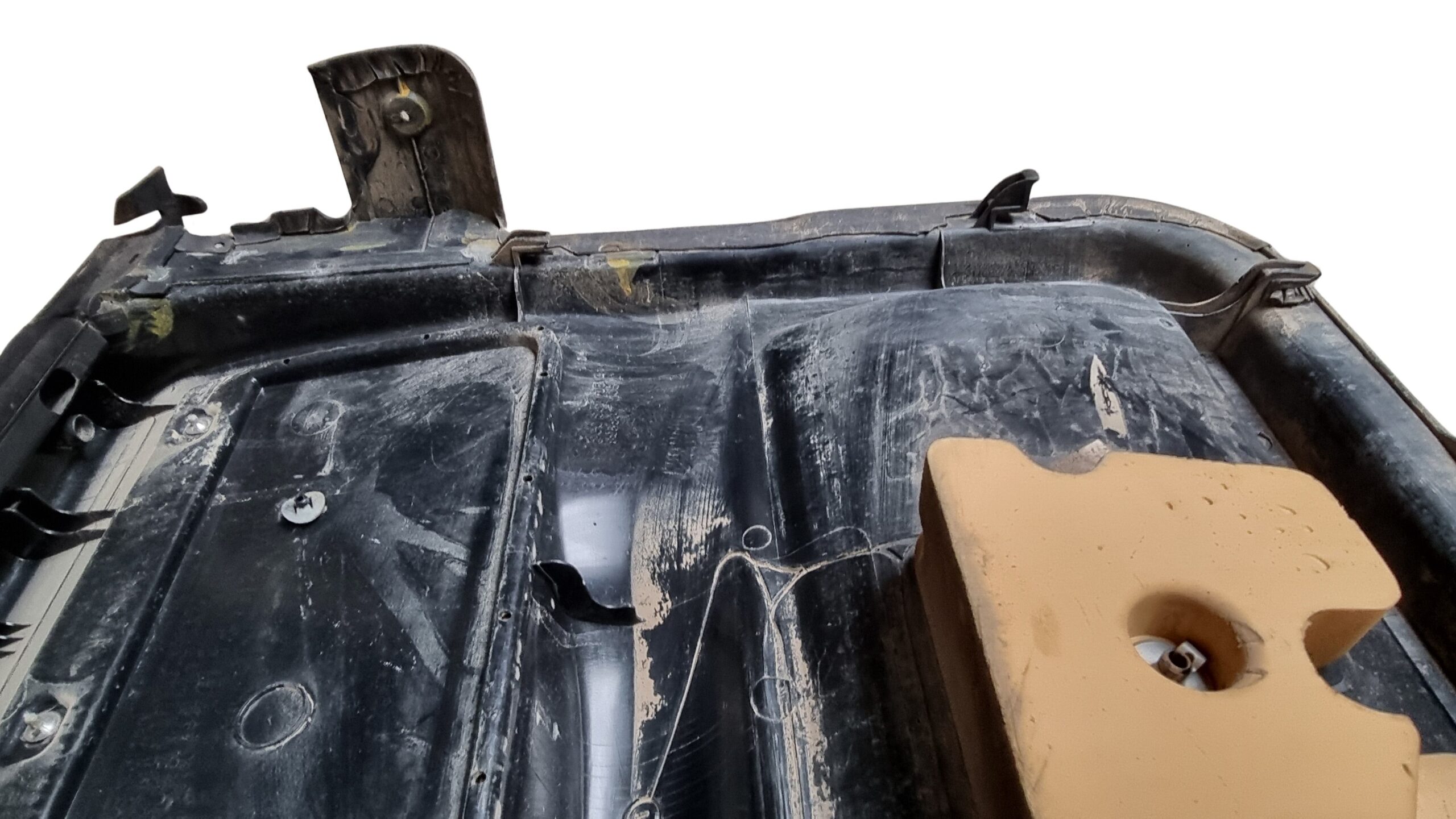 8G0867105A / 895867105L Audi 80 Cabrio Typ 89 Türverkleidung vorne Links Fahrerseite Leder Schwarz – Bild 8