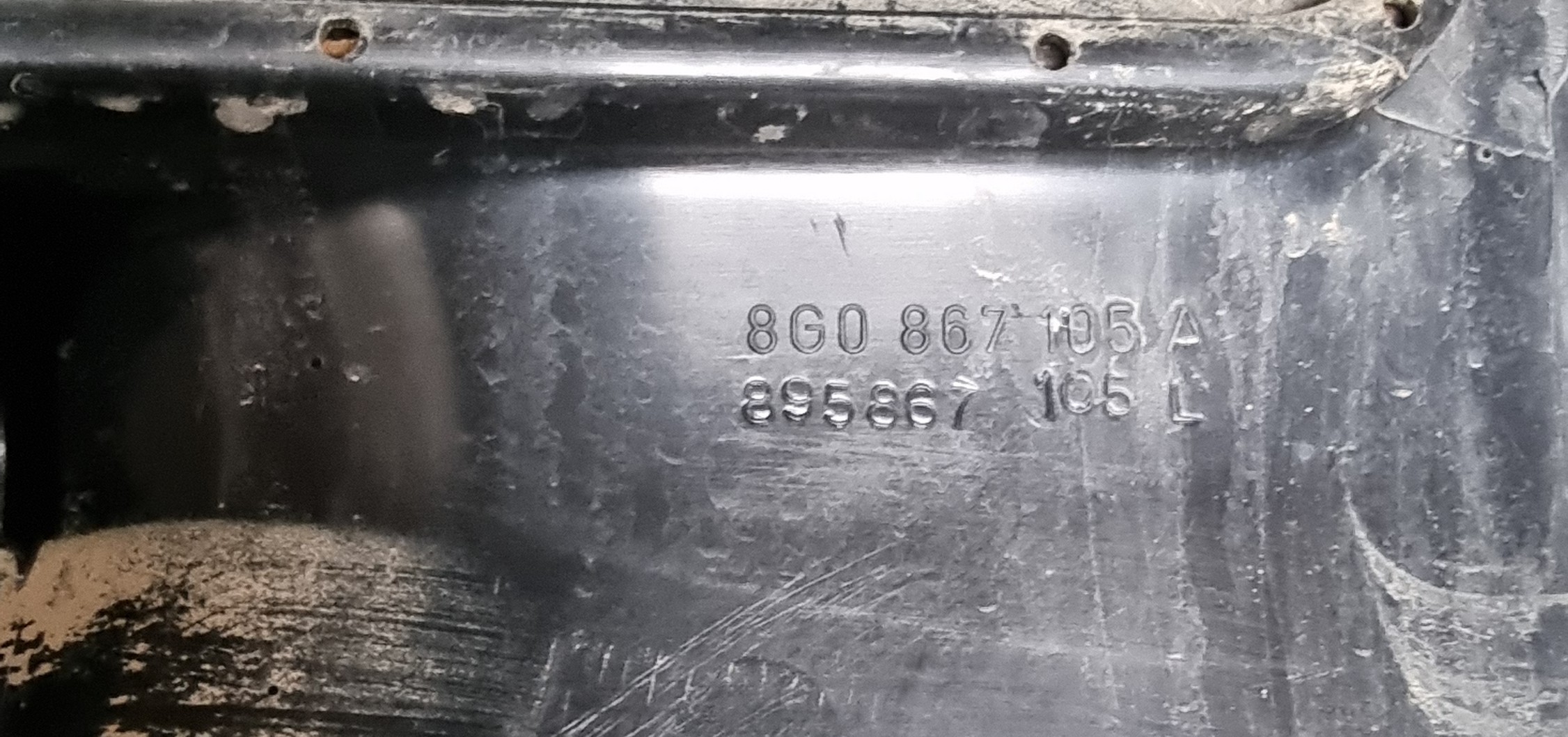 8G0867105A / 895867105L Audi 80 Cabrio Typ 89 Türverkleidung vorne Links Fahrerseite Leder Schwarz – Bild 10