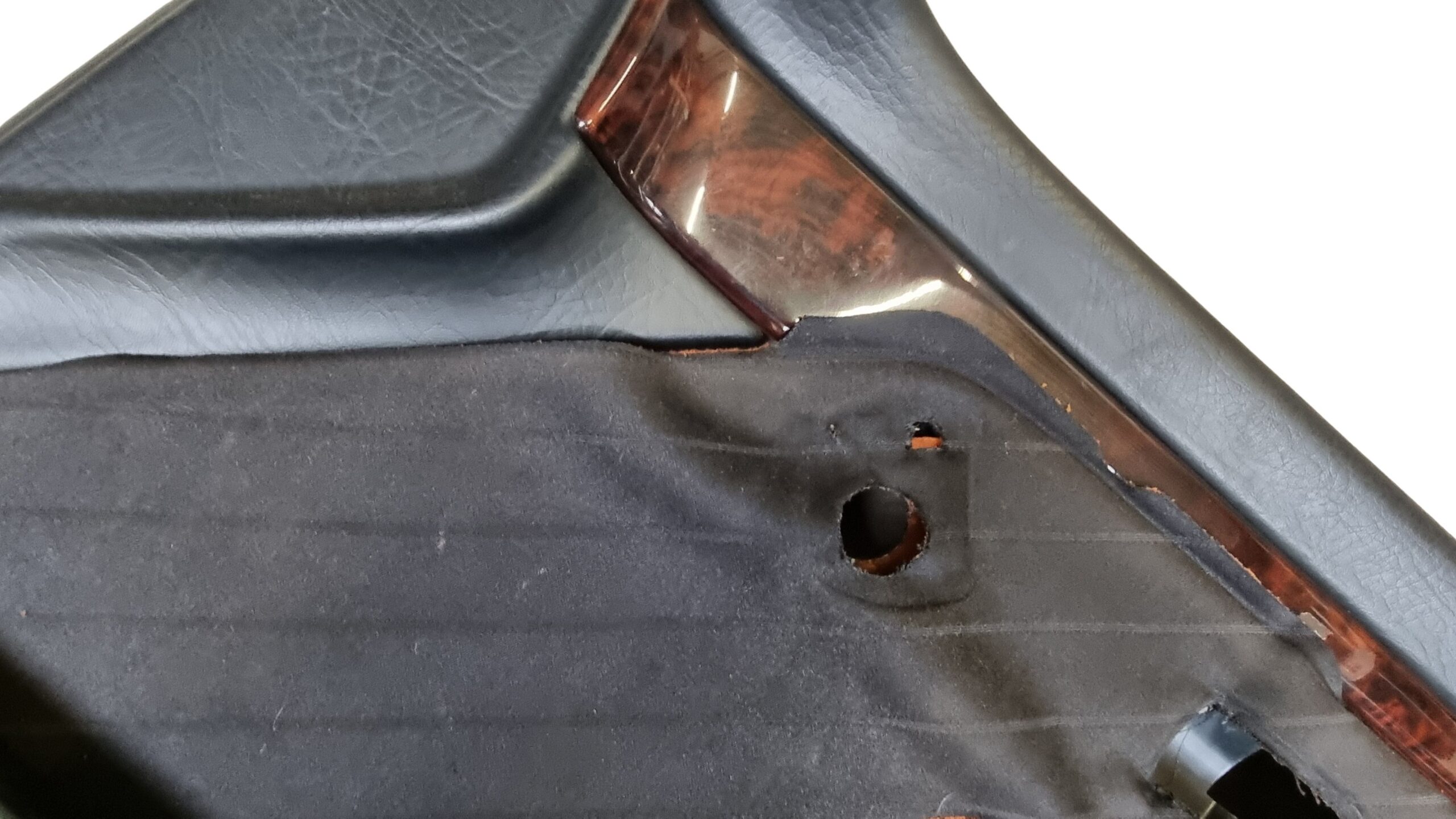 895868101 + 895868102 Audi 80 Cabrio Typ 89 Türverkleidung Anthrazit Stoff – Bild 5