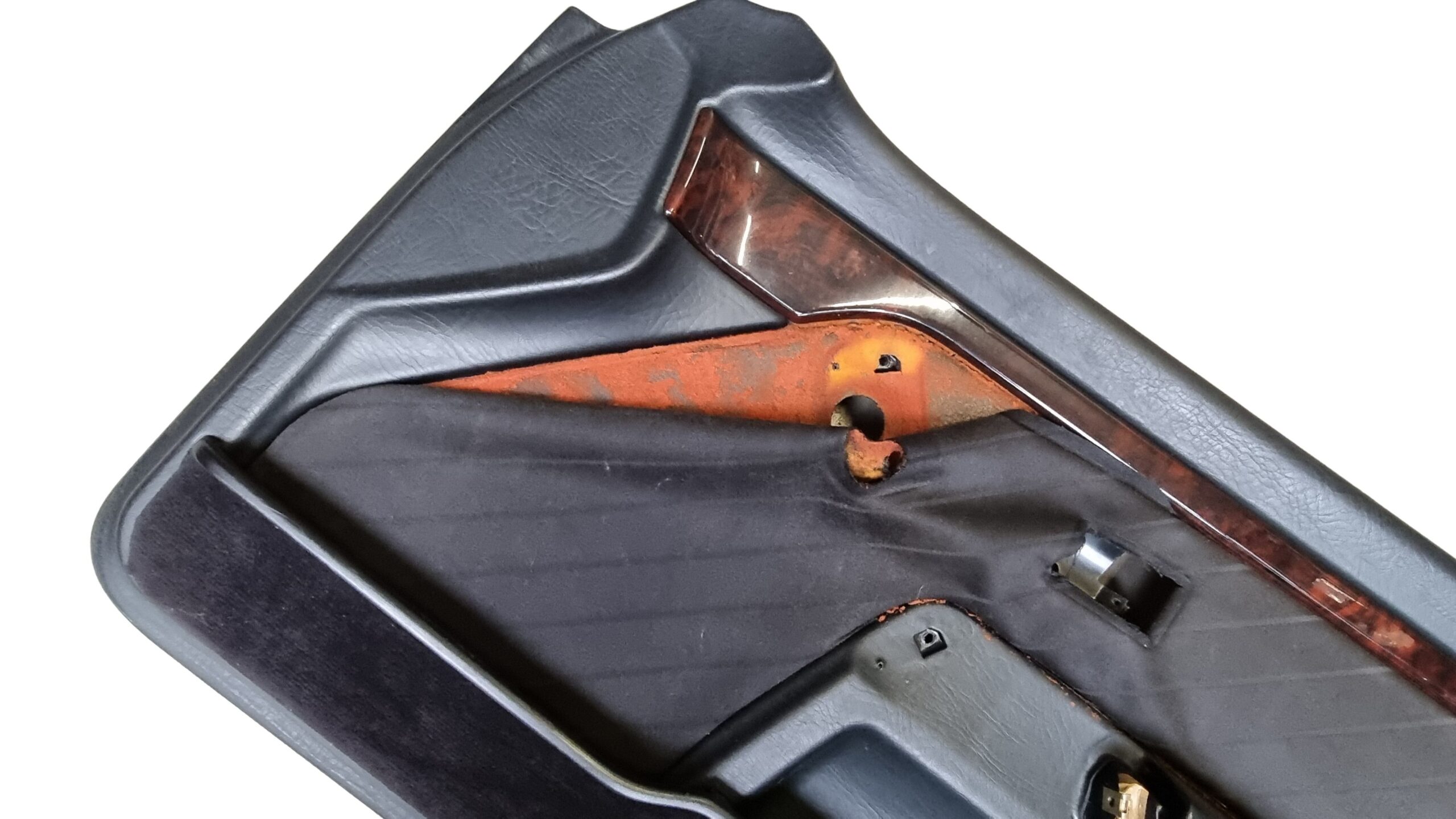 895868101 + 895868102 Audi 80 Cabrio Typ 89 Türverkleidung Anthrazit Stoff – Bild 6
