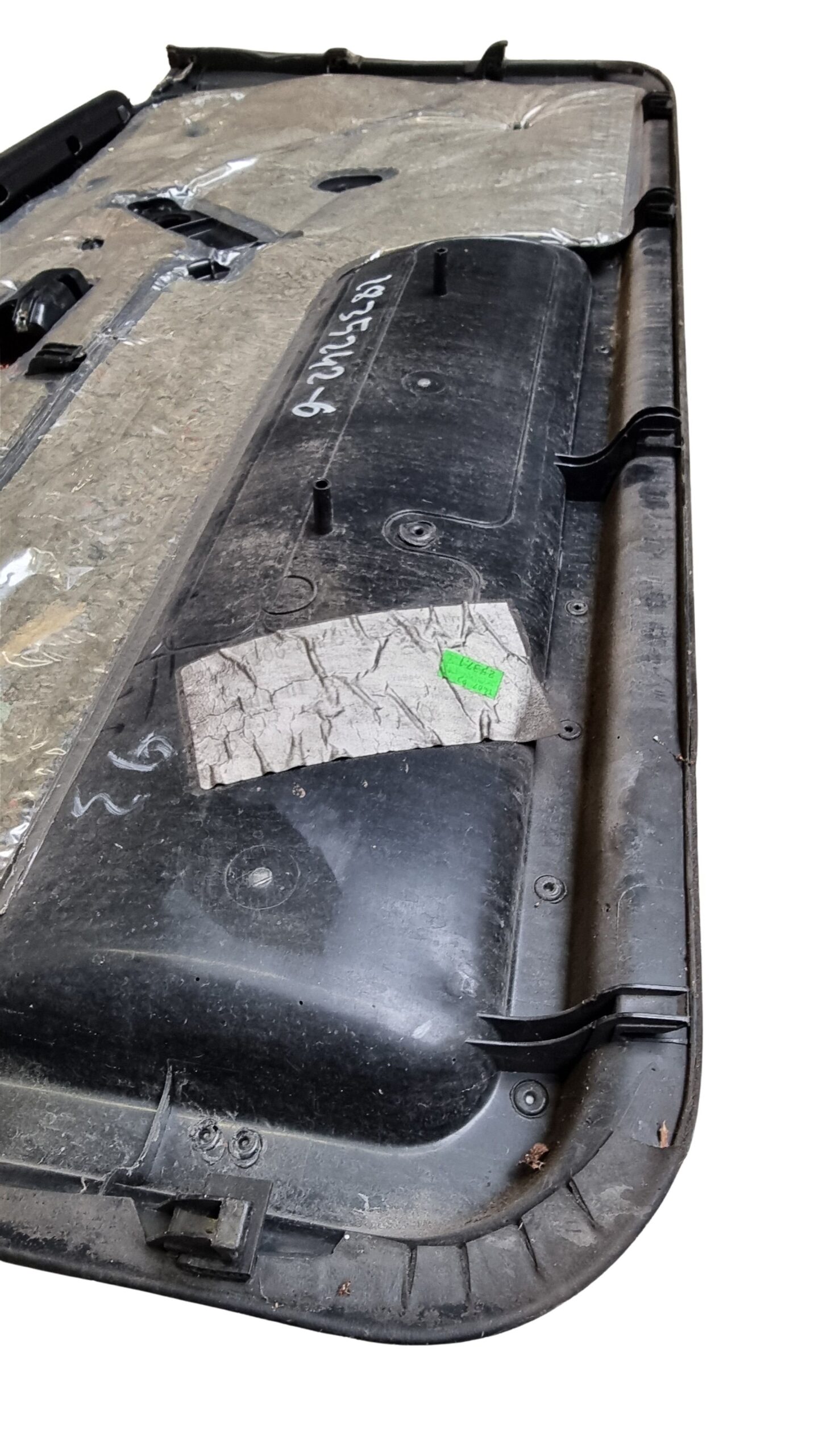 895868101 + 895868102 Audi 80 Cabrio Typ 89 Türverkleidung Anthrazit Stoff – Bild 9