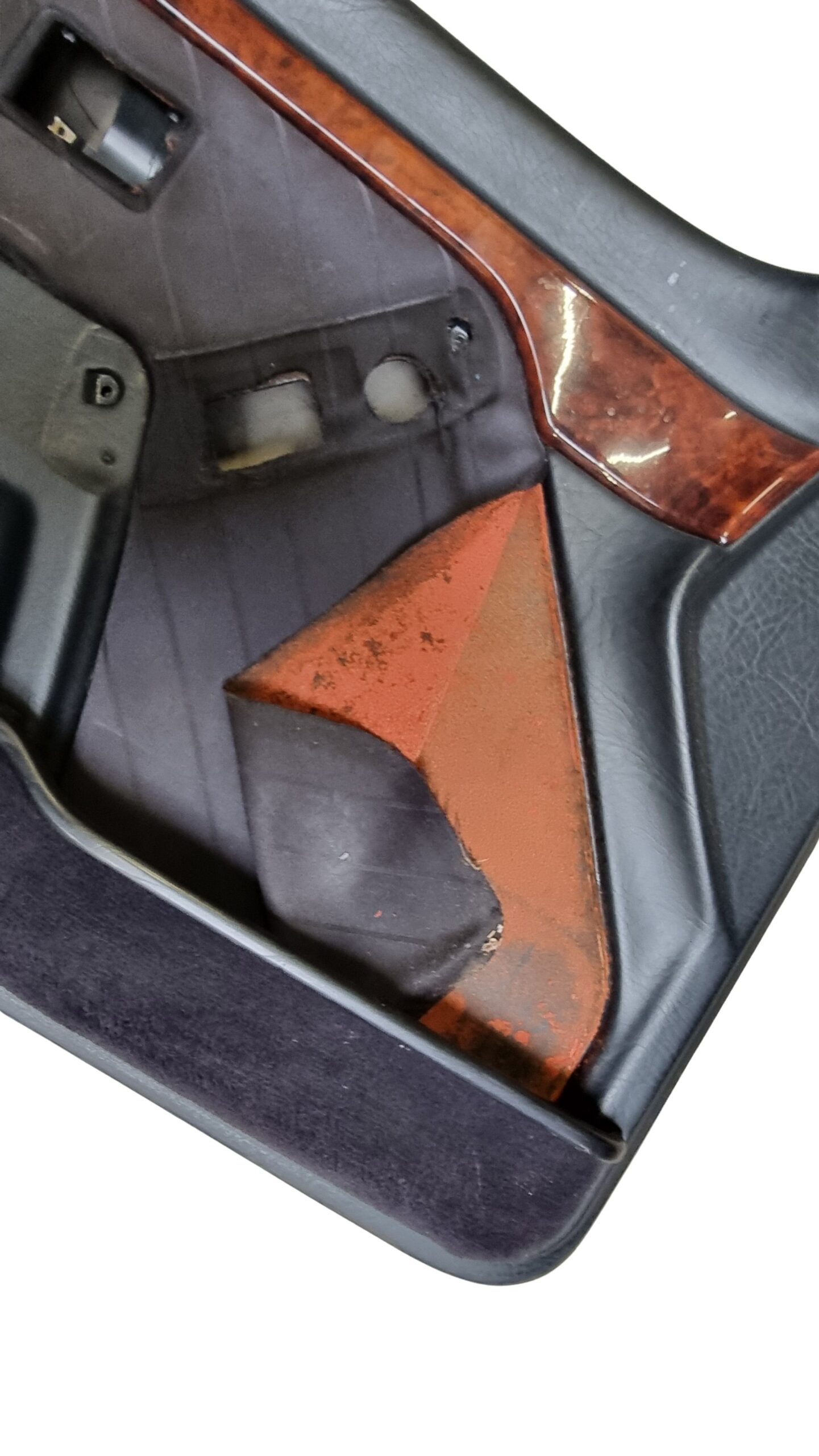 895868101 + 895868102 Audi 80 Cabrio Typ 89 Türverkleidung Anthrazit Stoff – Bild 13