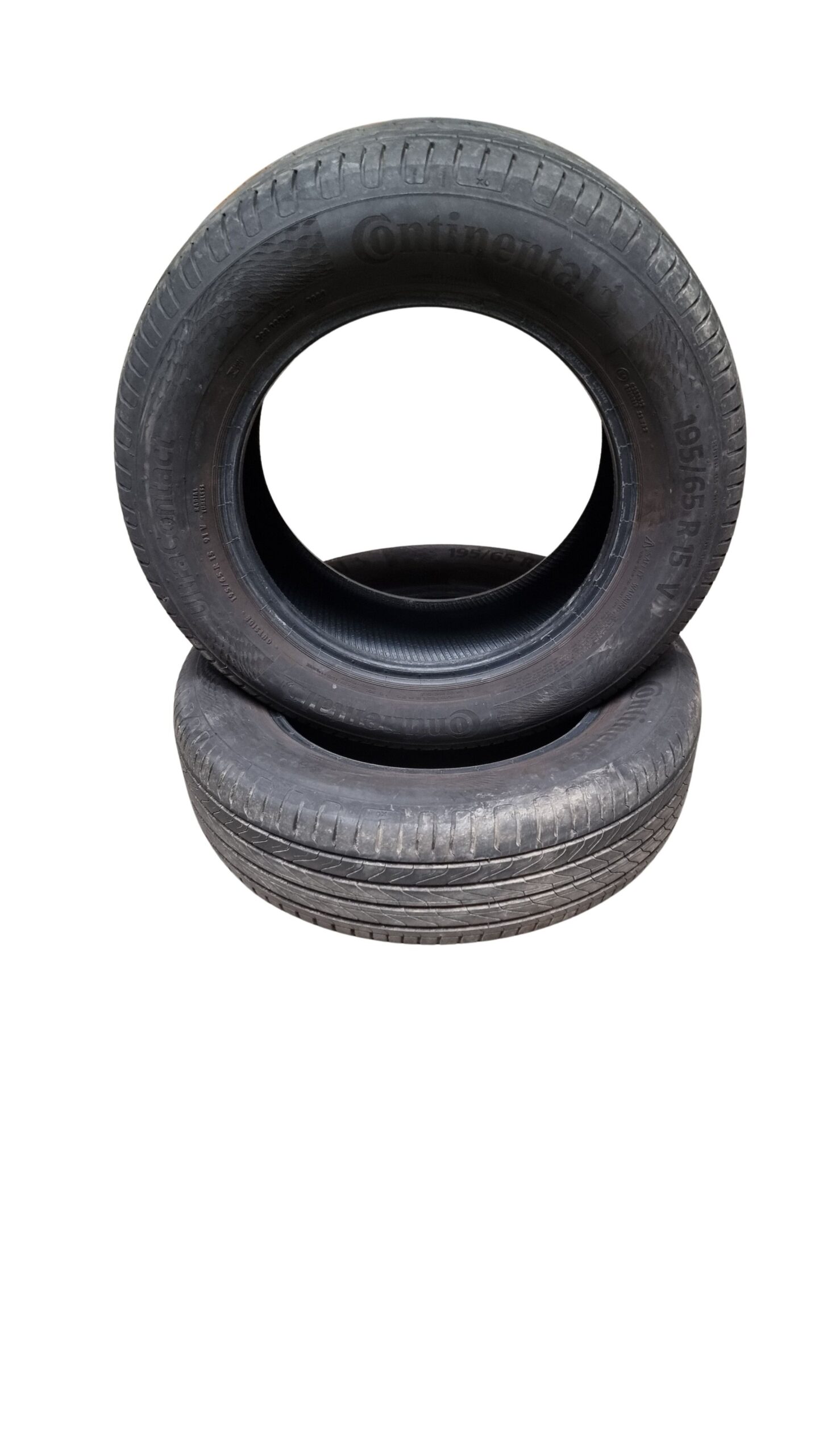 2x Continental Ultra Contact Sommerreifen 195/65 R15 91 V 6mm Profil – Bild 2