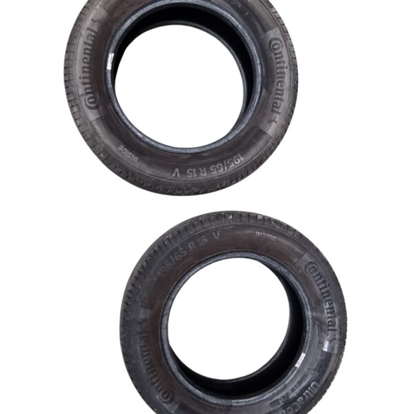 2x Continental Ultra Contact Sommerreifen 195/65 R15 91 V 6mm Profil