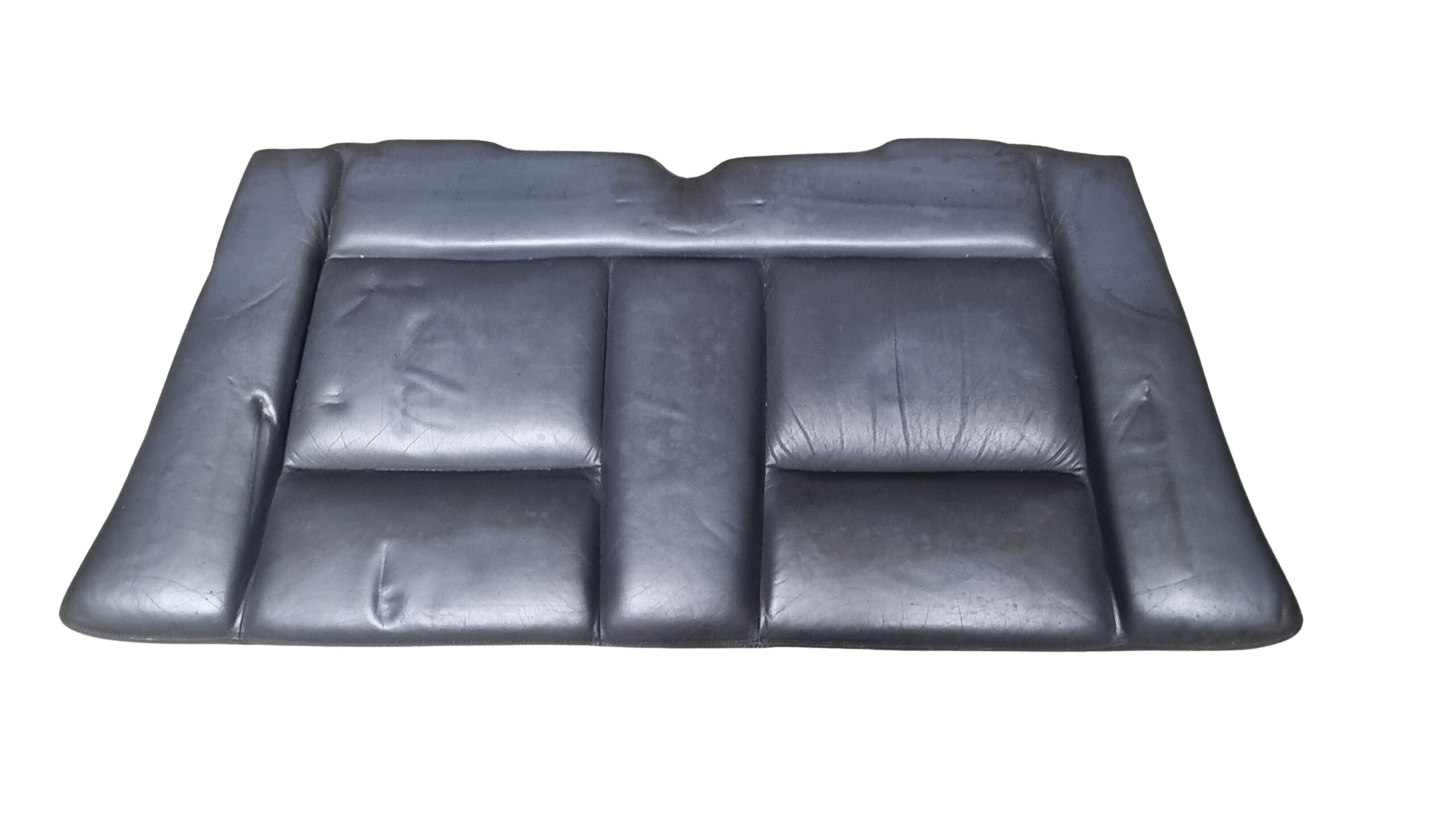 8G0885775A + 8G0885375B Audi 80 Cabrio Typ 89 Rücksitzbank Leder Anthrazit Grau dunkel – Bild 10