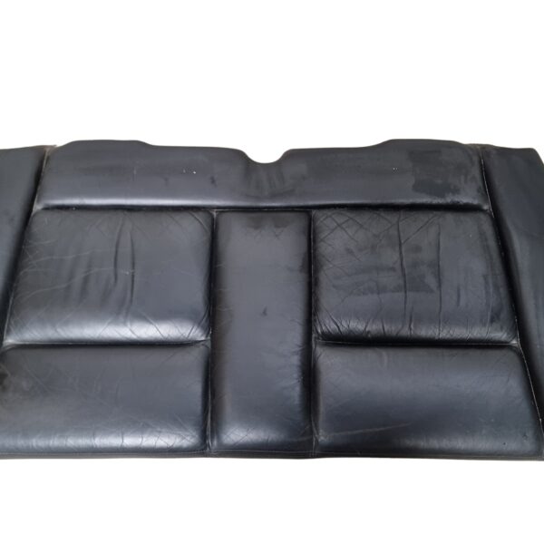 8G0885375B Audi 80 Cabrio Typ 89 Rücksitzbank Sitzfläche Leder schwarz