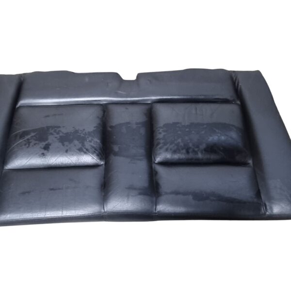 8G0885375B Audi 80 Cabrio Typ 89 Rücksitzbank Sitzfläche Leder schwarz