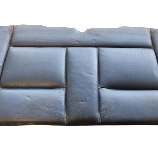 8G0885375B Audi 80 Cabrio Typ 89 Rücksitzbank Sitzfläche Leder Grau