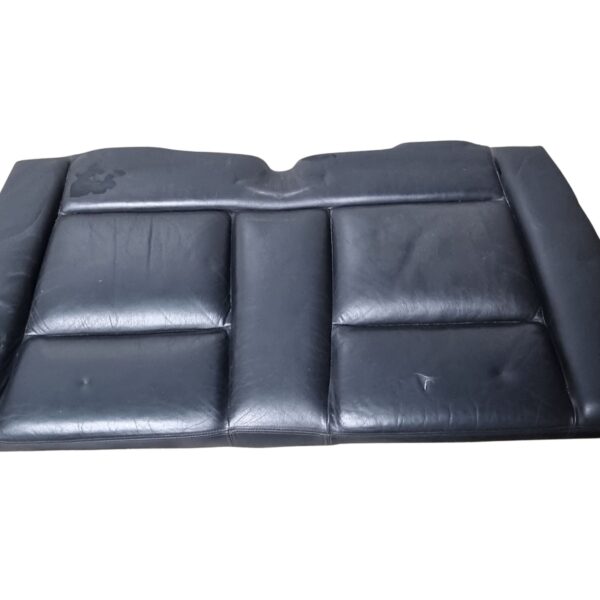 8G0885375B Audi 80 Cabrio Typ 89 Rücksitzbank Sitzfläche Leder Schwarz