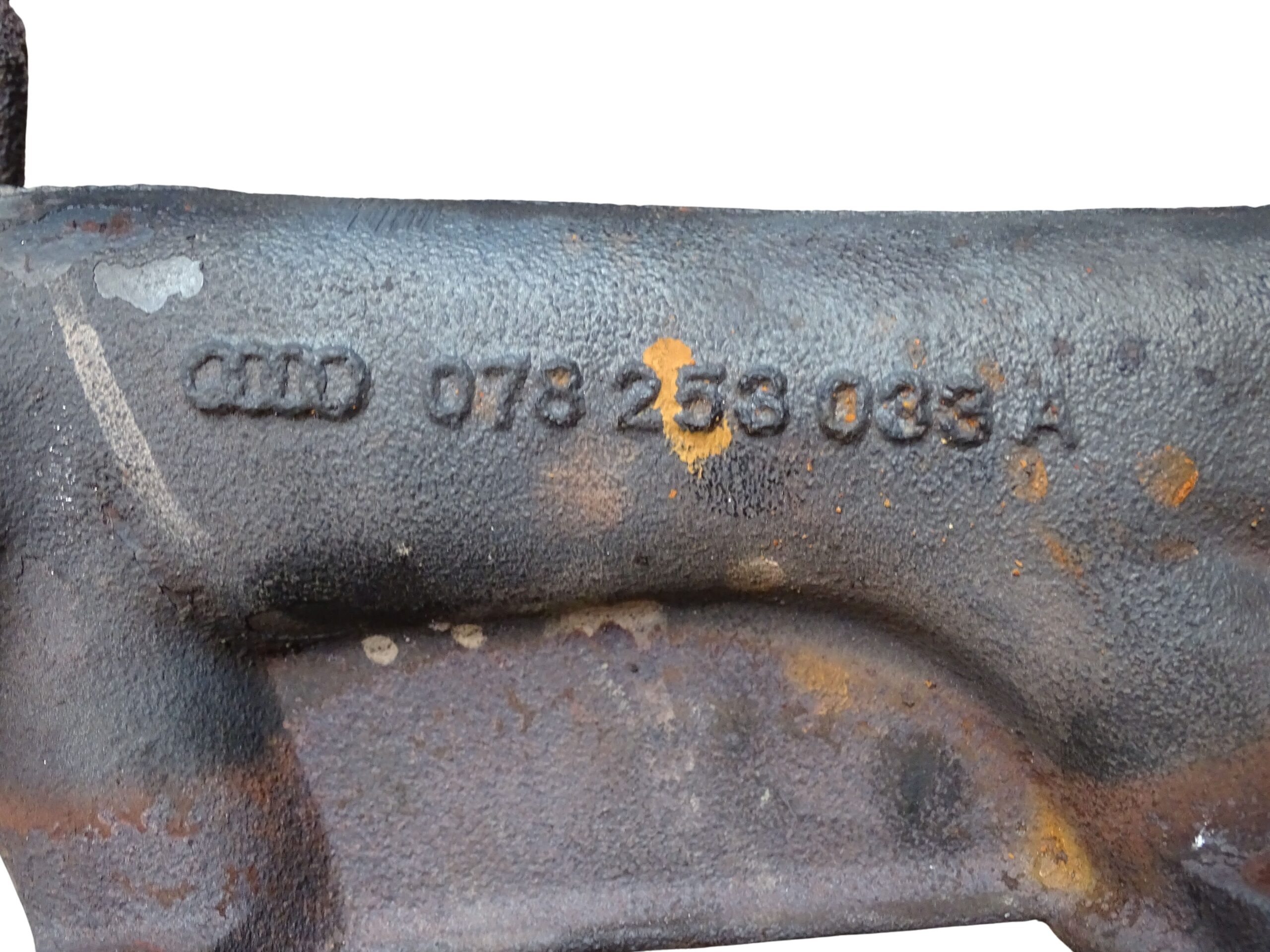 078253033A Audi 80 B4 100 C4 A6 C4 2.6-2.8 Liter Abgaskrümmer Linke Seite (ABC/AAH Motorcode) – Bild 7