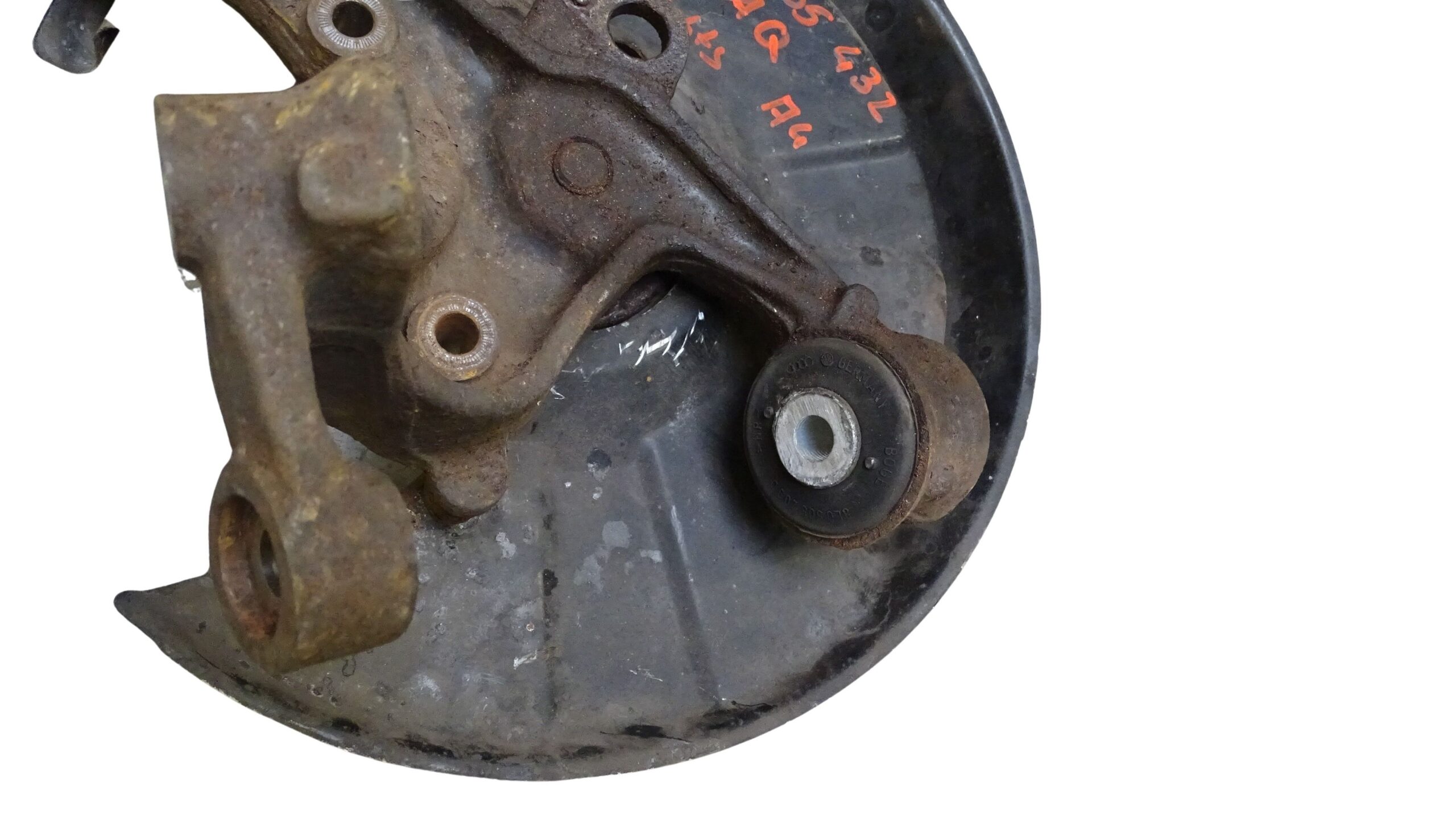8E0505432AQ Audi A4 B6 8H Cabrio Achsschenkel + Radnabe hinten rechts – Bild 4