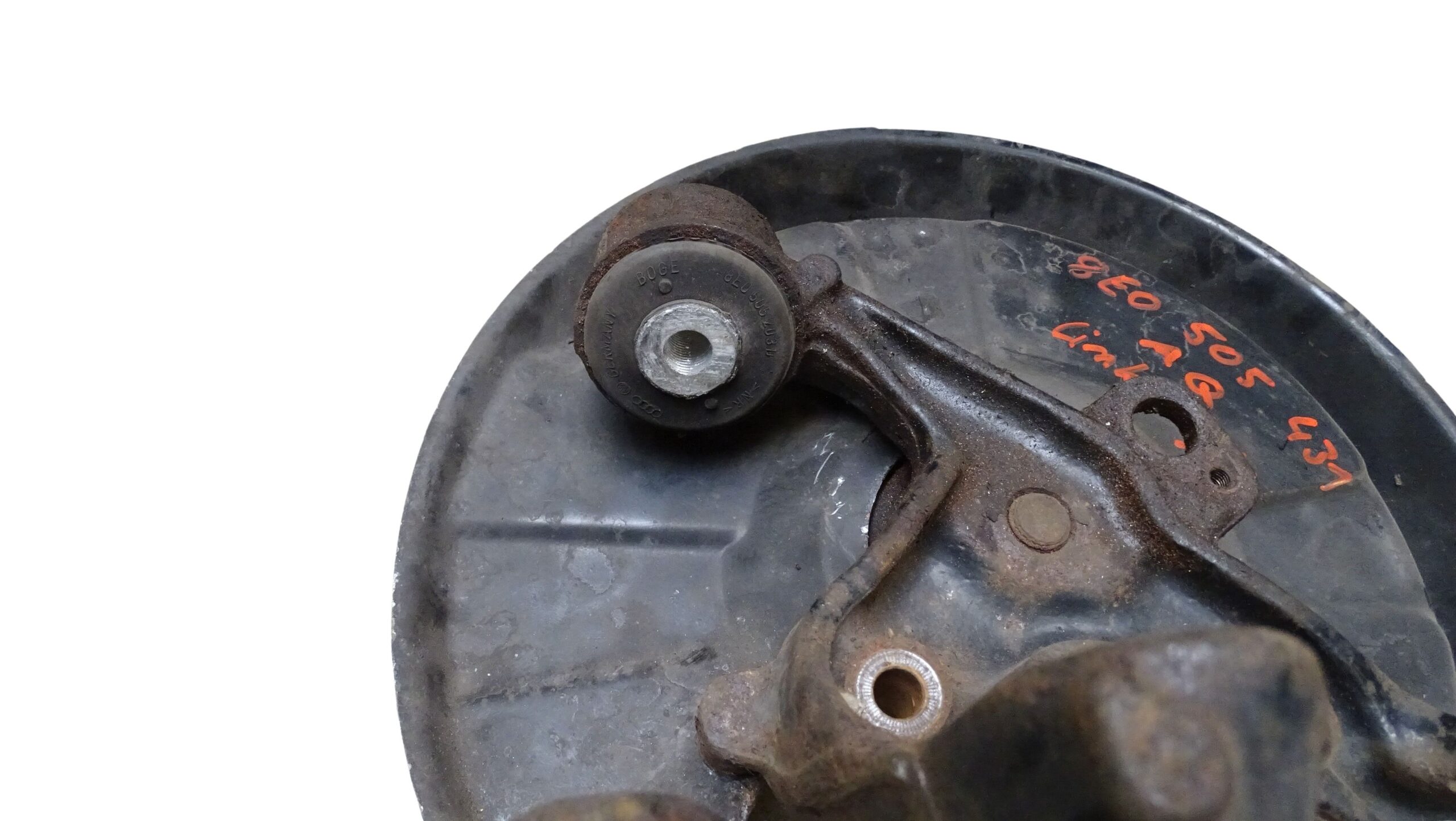 8E0505431AQ Audi A4 B6 8H Cabrio Achsschenkel + Radnabe hinten links – Bild 3