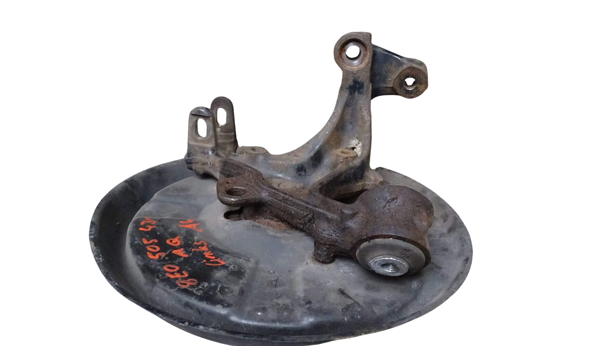 8E0505431AQ Audi A4 B6 8H Cabrio Achsschenkel + Radnabe hinten links – Bild 4