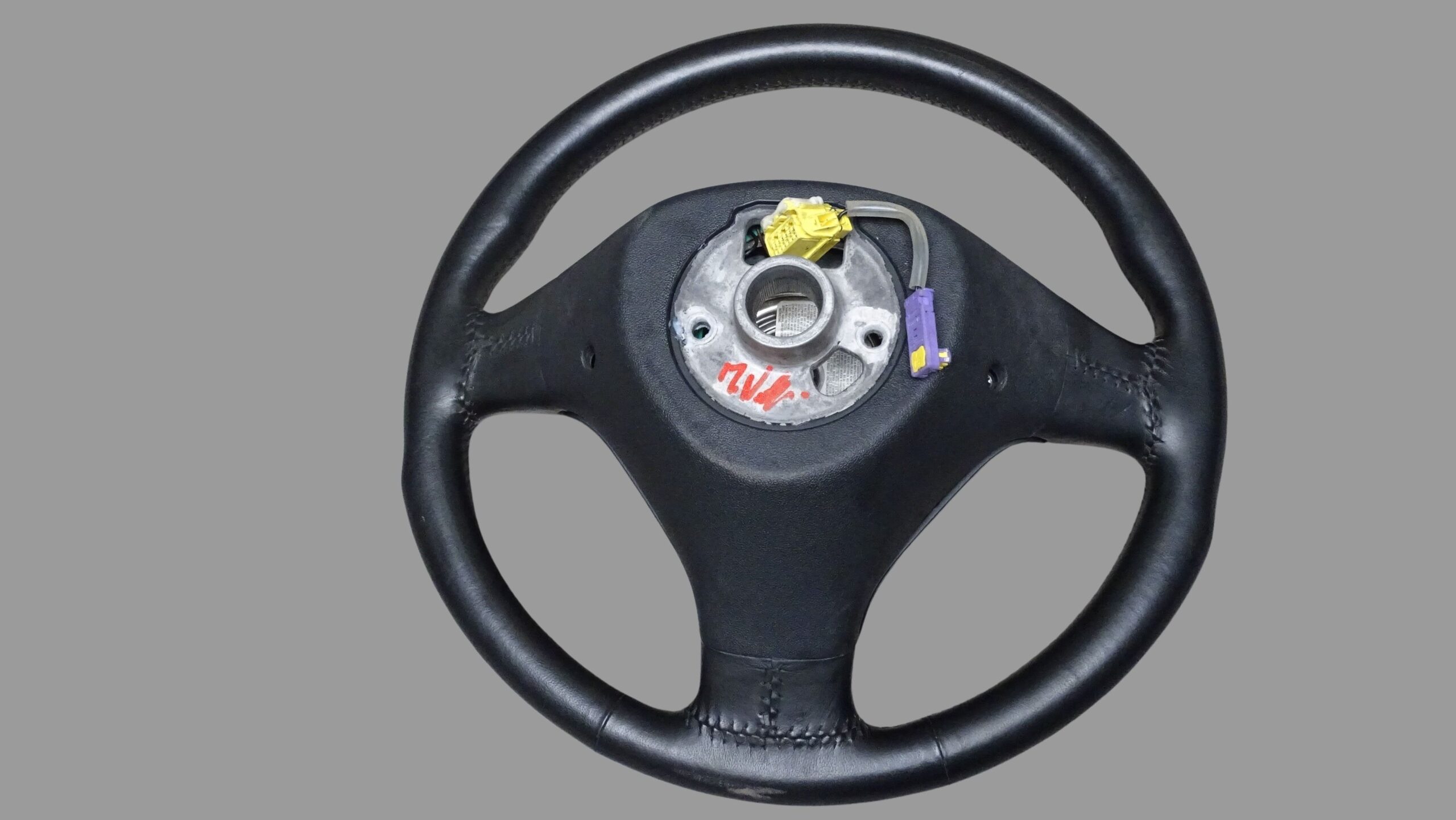 8P0419091BJ Audi A3 8P 3-Speichen-Lenkrad Lederlenkrad Lenkrad Schwarz – Bild 5