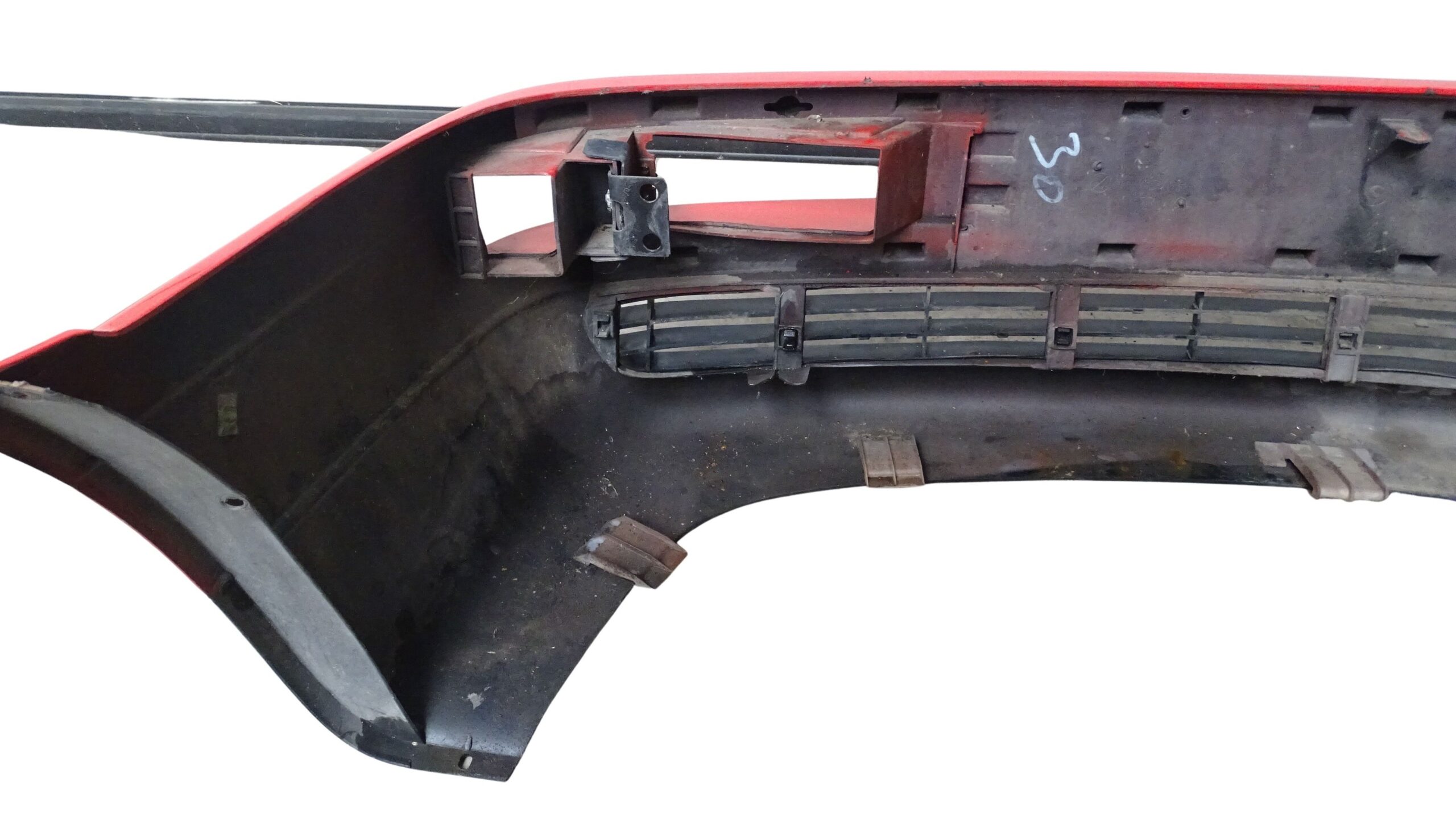 895807105K Audi 80 Cabrio Coupe S2 Stoßstange Vorne Laserrot Y3H ohne SWRA – Bild 15