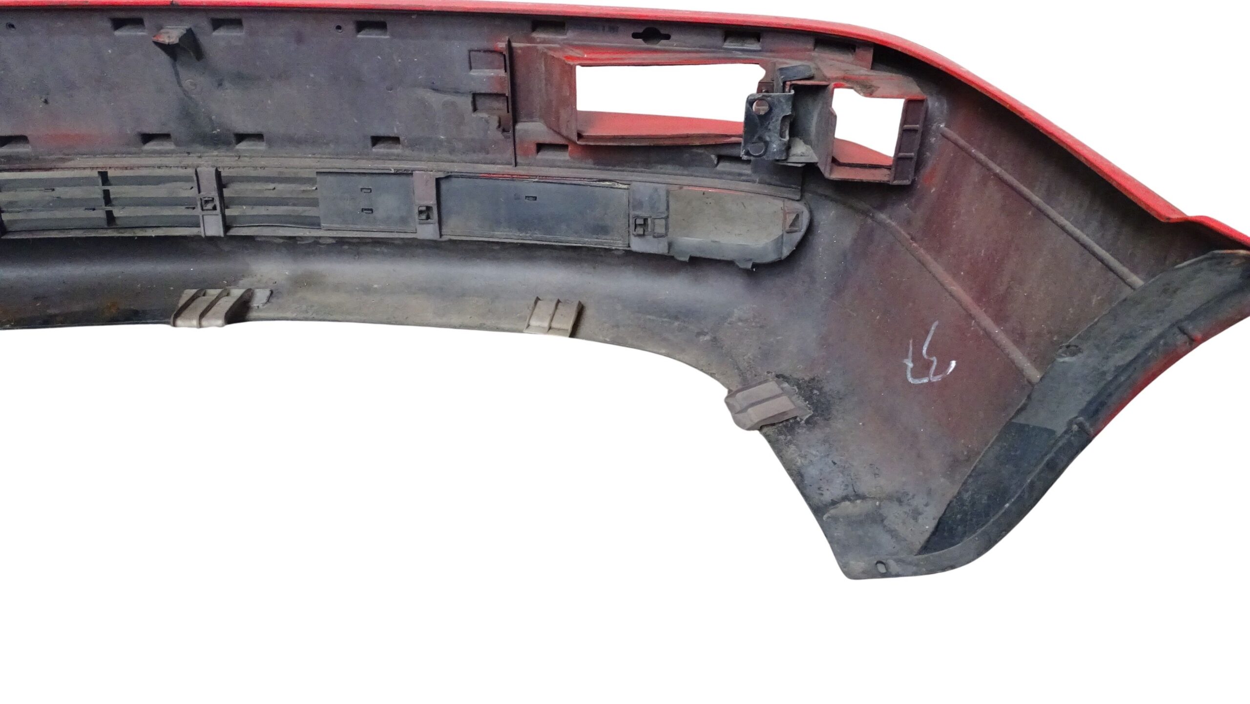 895807105K Audi 80 Cabrio Coupe S2 Stoßstange Vorne Laserrot Y3H ohne SWRA – Bild 16
