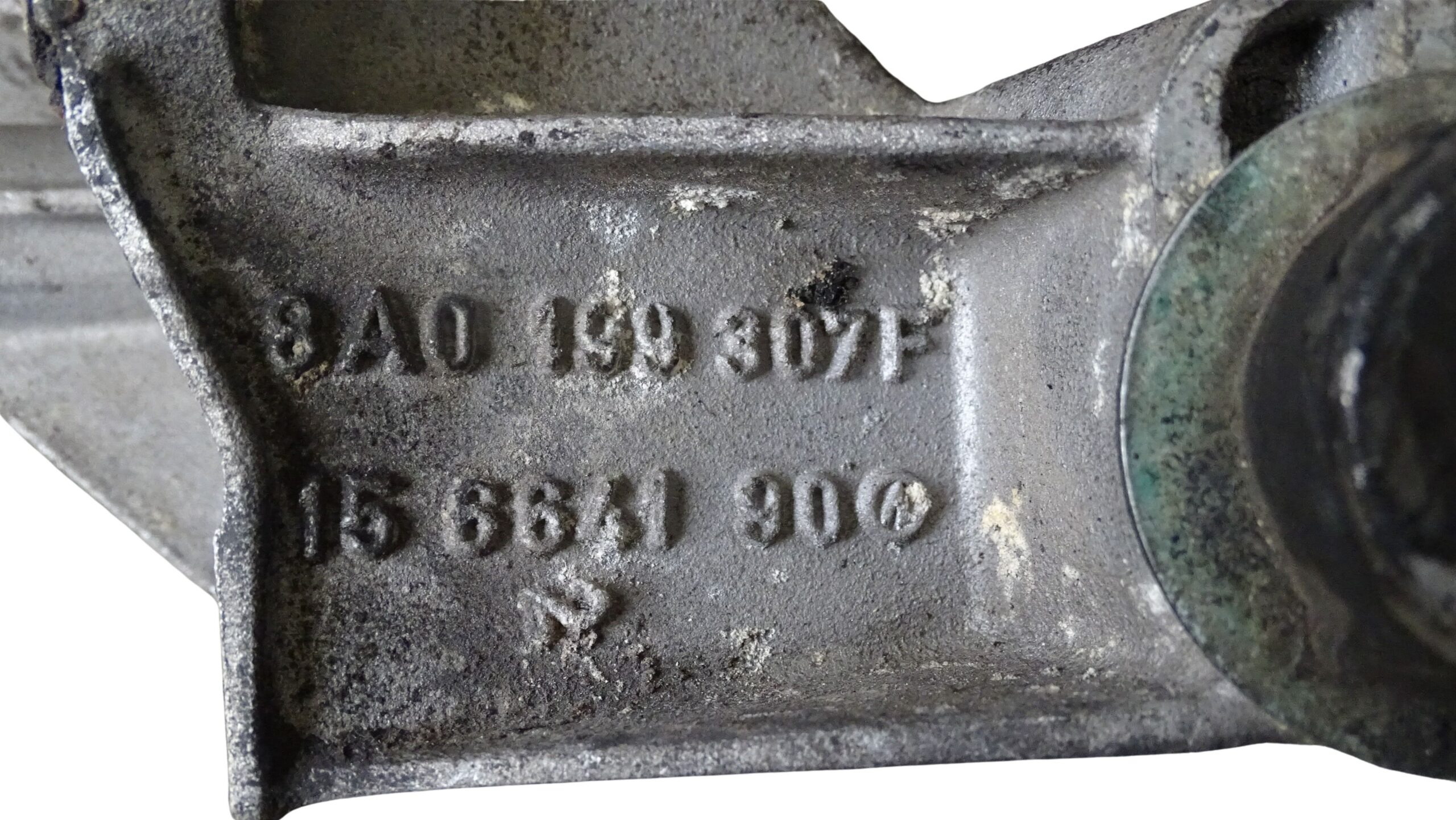 8A0199307F Audi 80 Typ 89 Cabrio 1.8 Liter 125PS ADR Motorhalter Stütze Links – Bild 7