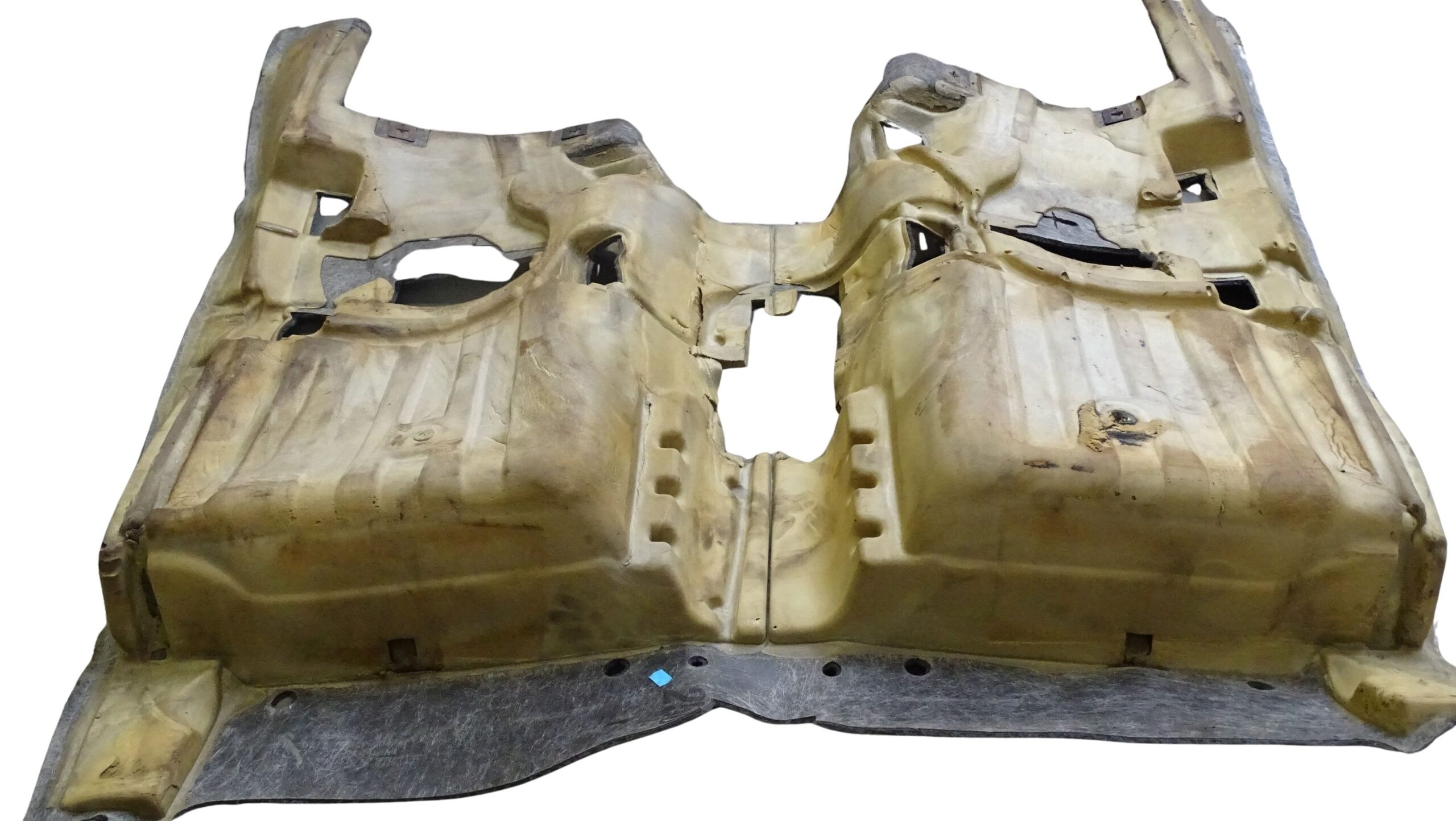 4D0863021E Audi A8 S8 D3 Innenraum-Teppich hinten A98 anthrazit – Bild 11