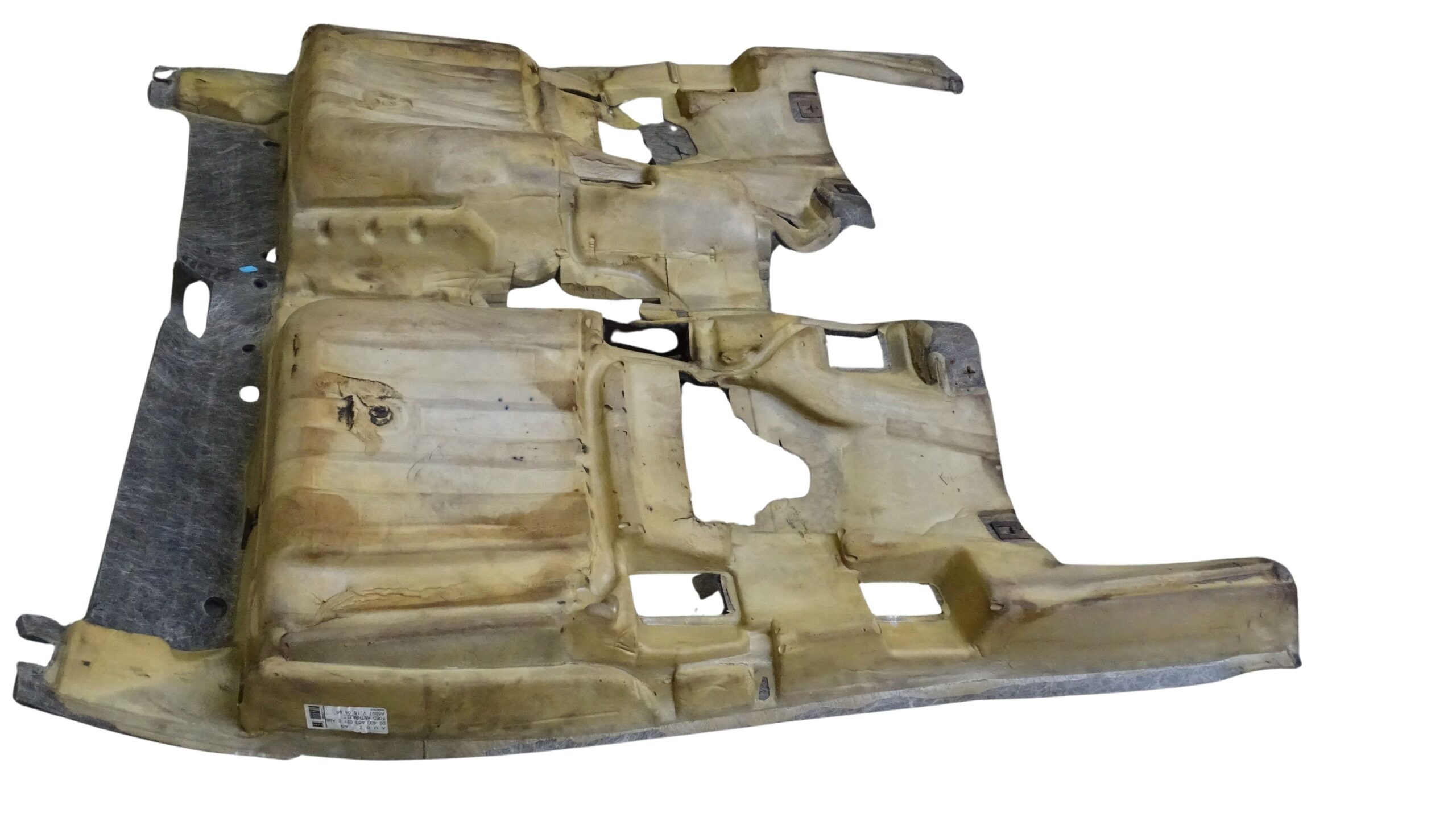4D0863021E Audi A8 S8 D3 Innenraum-Teppich hinten A98 anthrazit – Bild 12