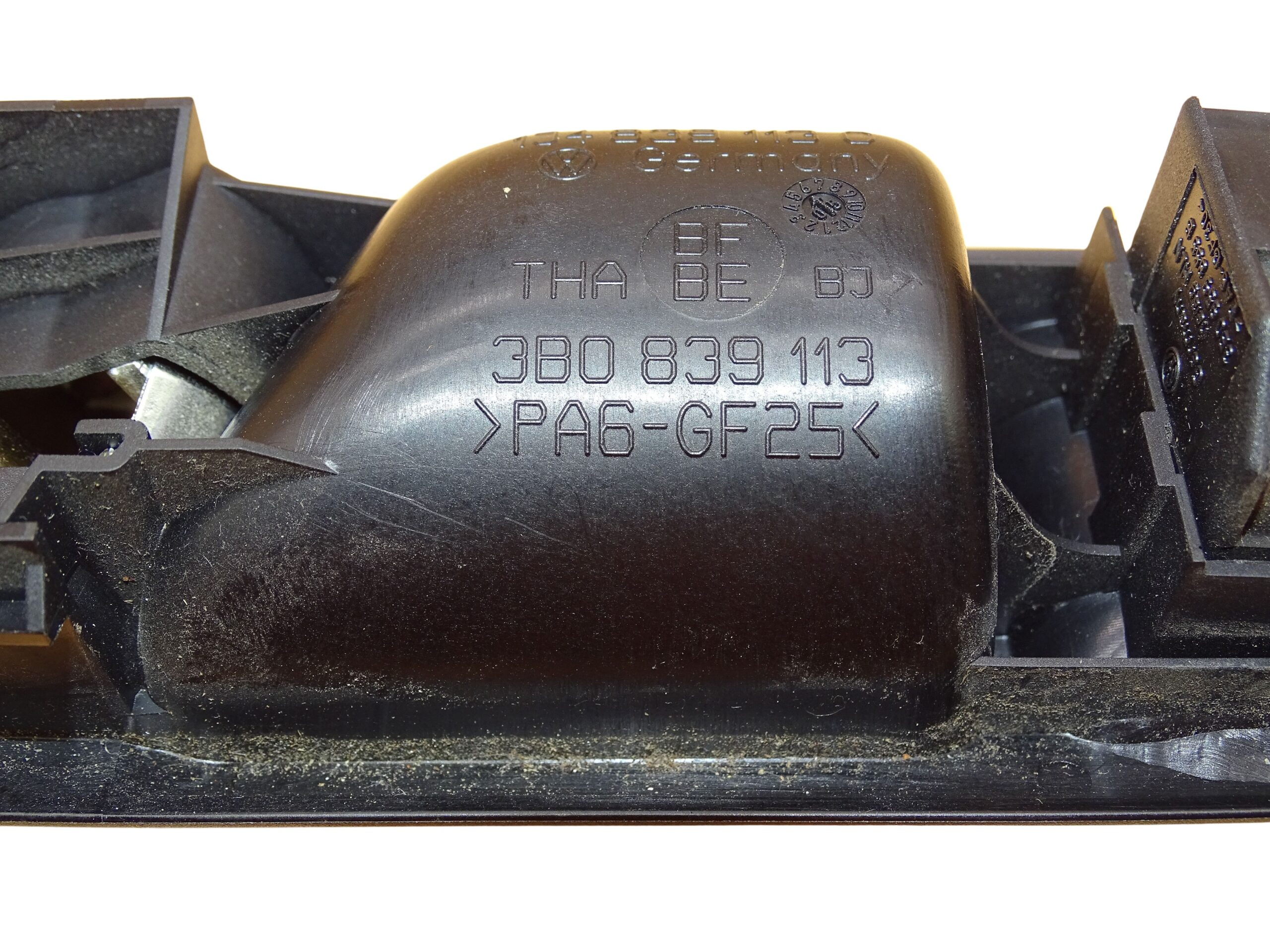 3B0839113 / 1J4839113C VW Golf 4 IV Variant Passat Variant 3B Bora Türgriff Türöffner Chrom Schwarz Hinten links Innen – Bild 9