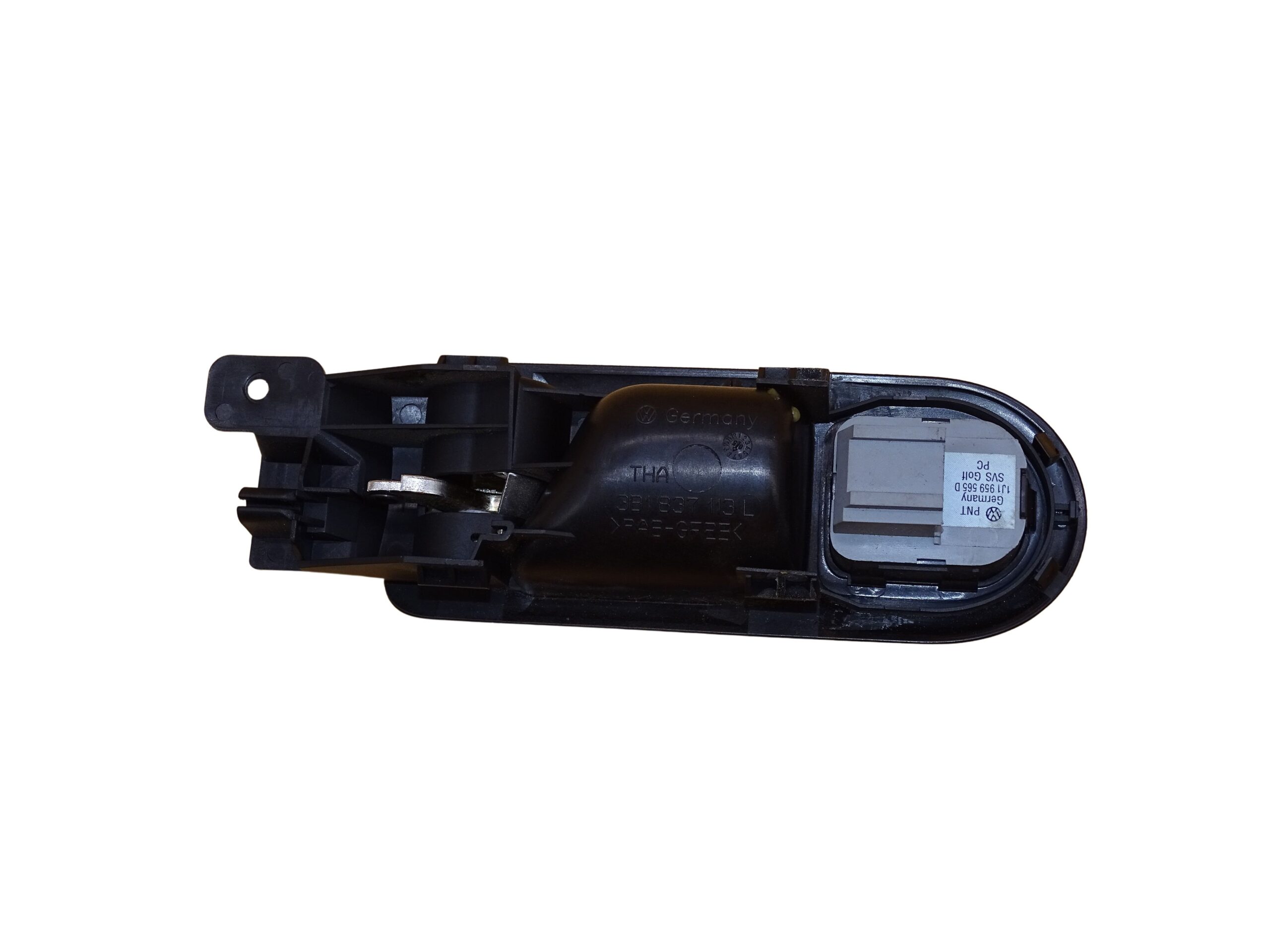 3B1837113L VW Golf 4 IV Variant Passat Variant 3B Bora Türgriff Türöffner Chrom Schwarz Vorne links Innen – Bild 8