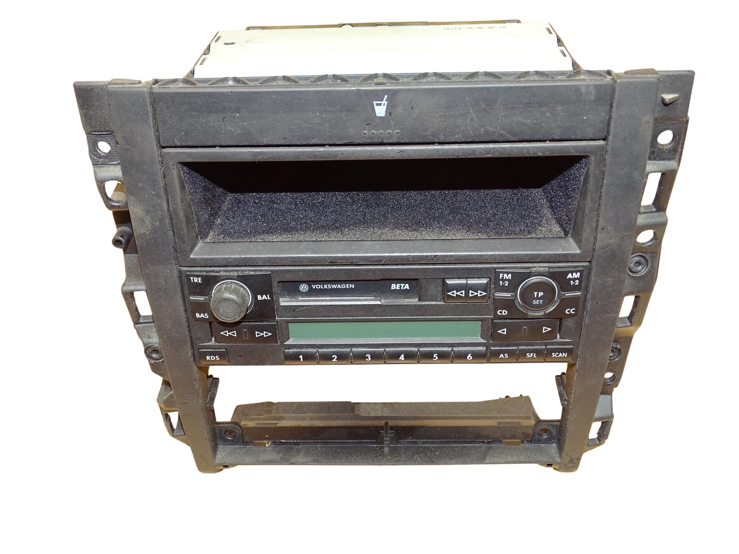 1J1858069F / 1J1858071F VW Golf 4 IV Verkleidung mit Radio Getränkehalter Becherhalter – Bild 3