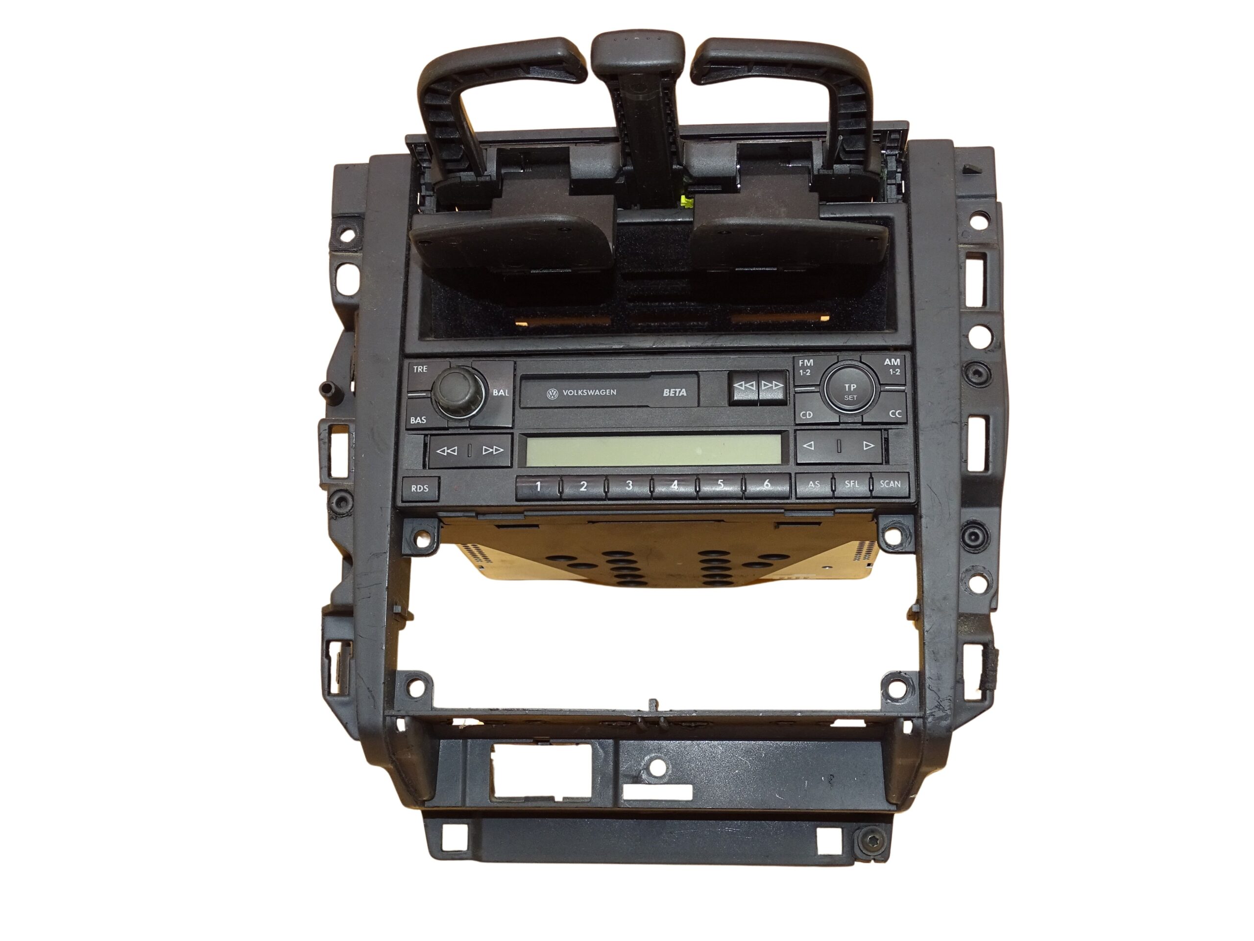 1J1858069F / 1J1858071F VW Golf 4 IV Verkleidung mit Radio Getränkehalter Becherhalter – Bild 4