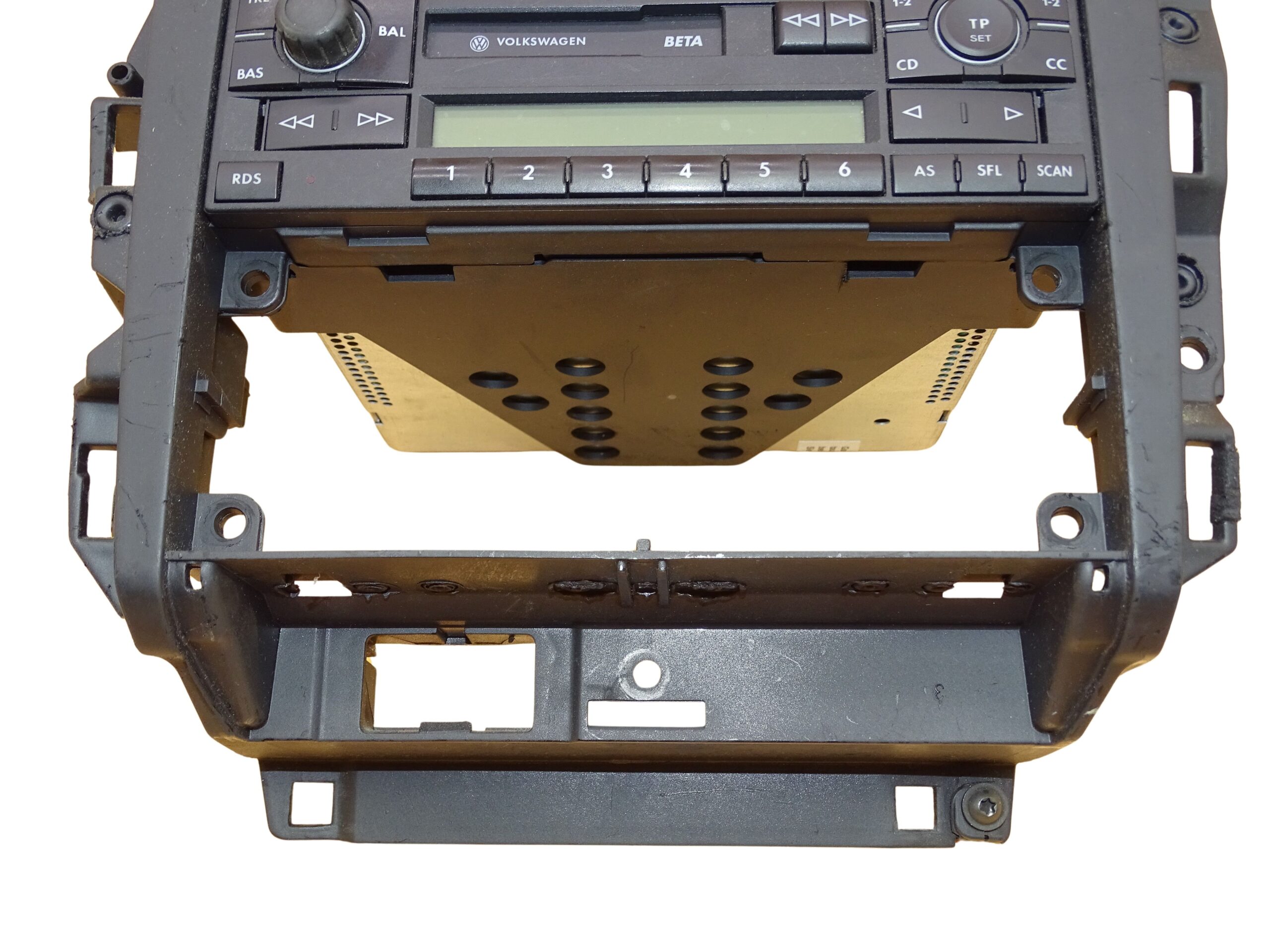 1J1858069F / 1J1858071F VW Golf 4 IV Verkleidung mit Radio Getränkehalter Becherhalter – Bild 8