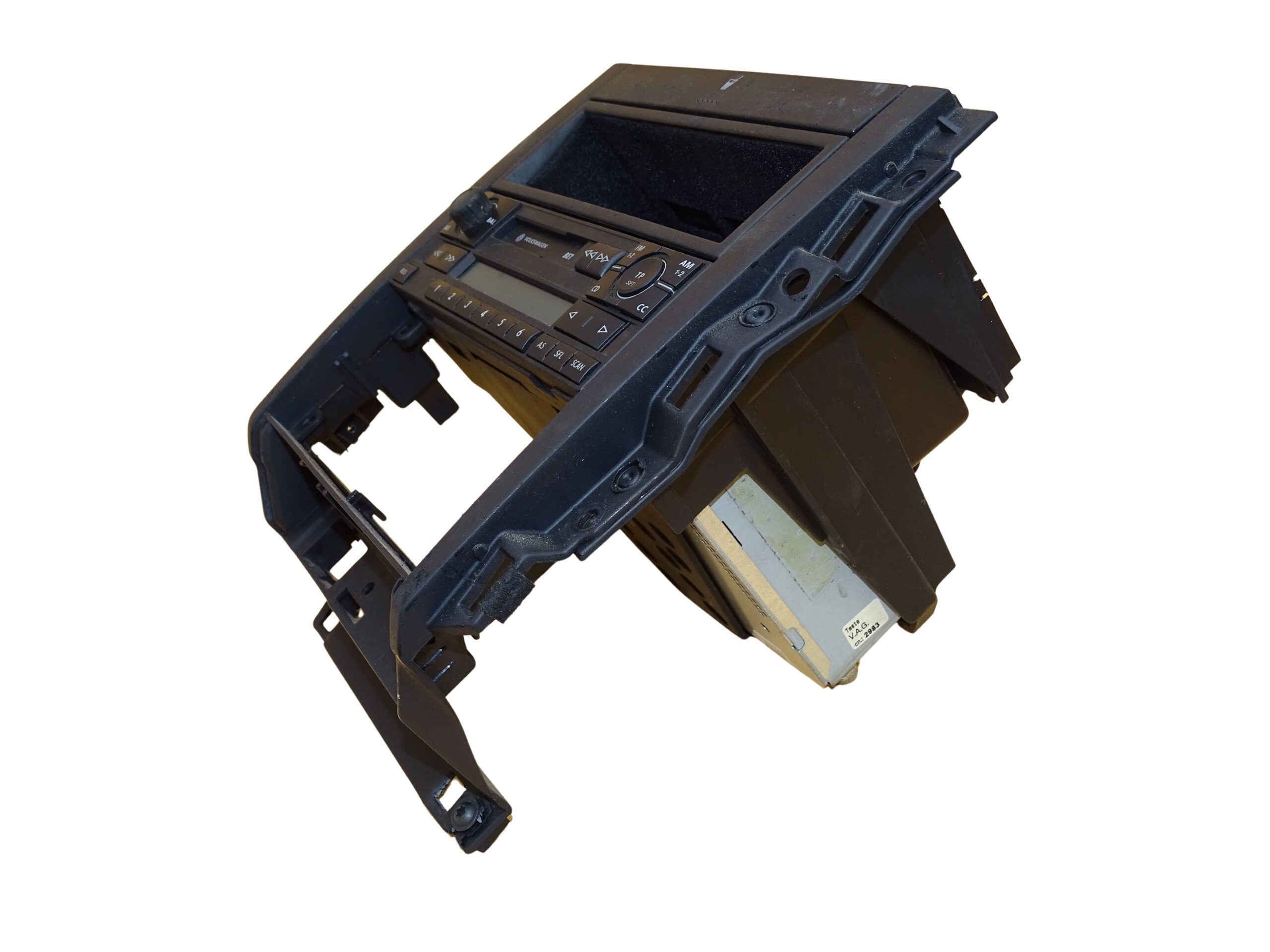 1J1858069F / 1J1858071F VW Golf 4 IV Verkleidung mit Radio Getränkehalter Becherhalter – Bild 9