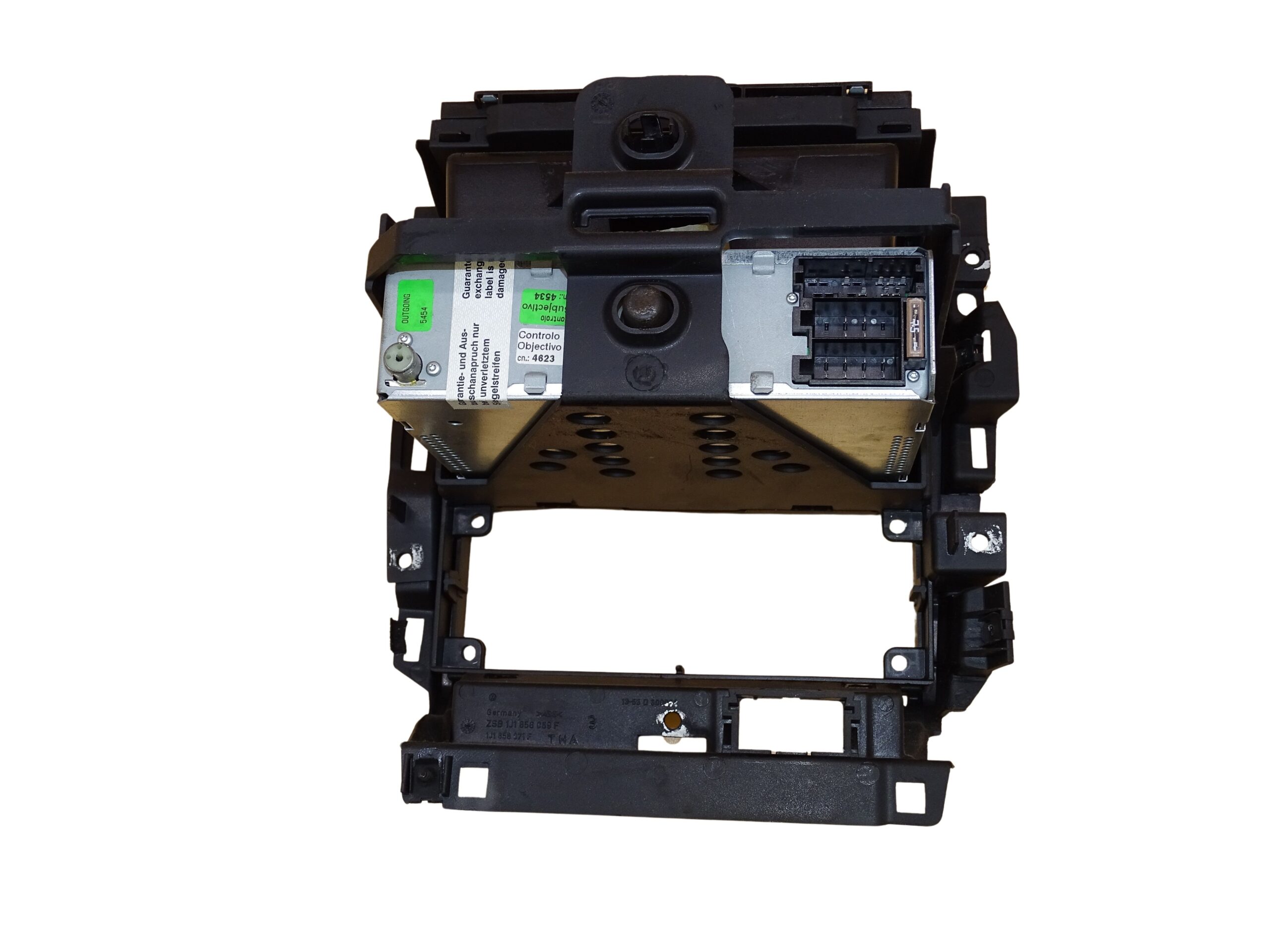 1J1858069F / 1J1858071F VW Golf 4 IV Verkleidung mit Radio Getränkehalter Becherhalter – Bild 11