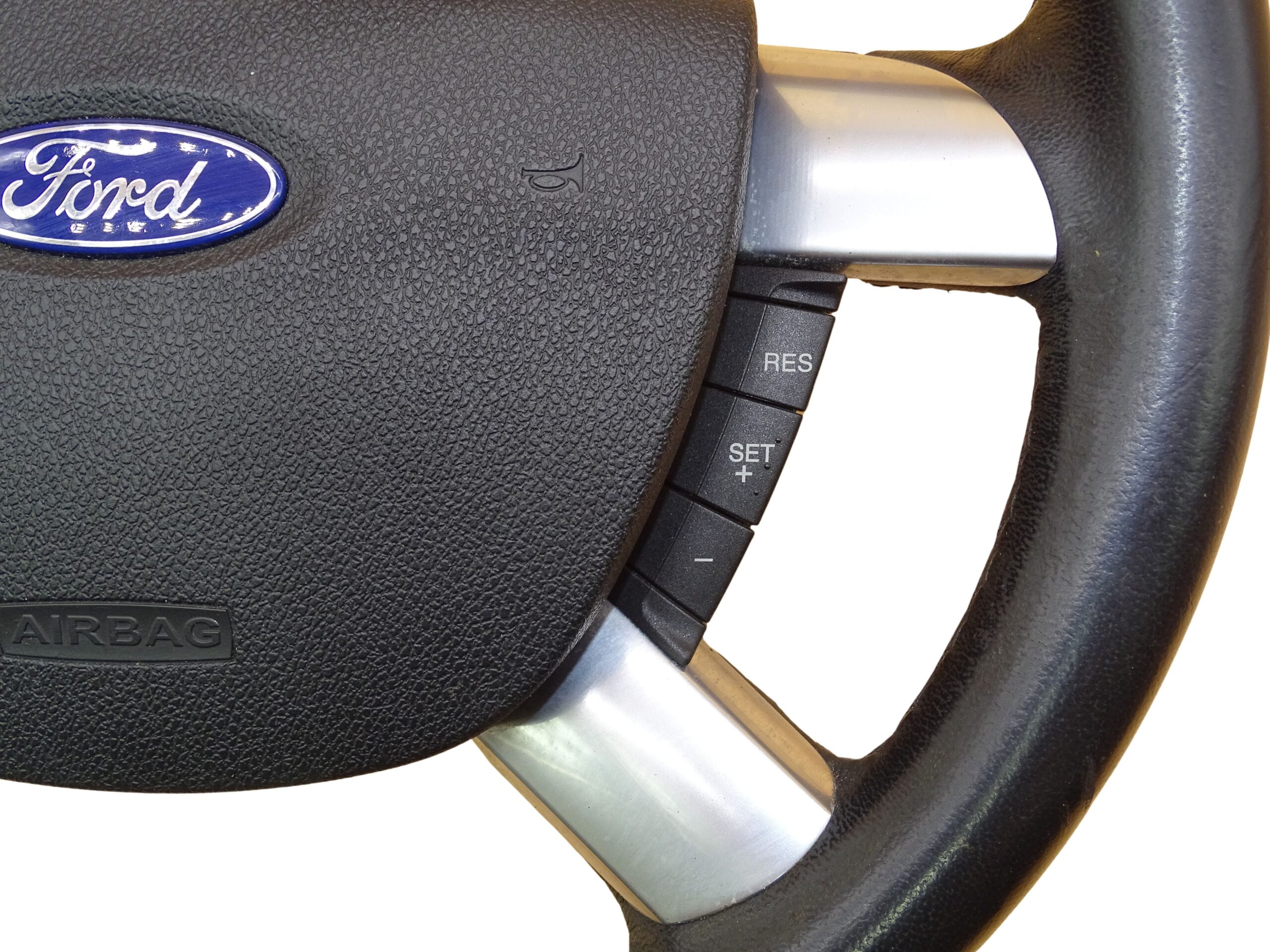 4M51-13600-CL+4M51-A042B85 Ford Focus MK 2 II Lenkrad Lederlenkrad Multifunktionslenkrad Airbag – Bild 4