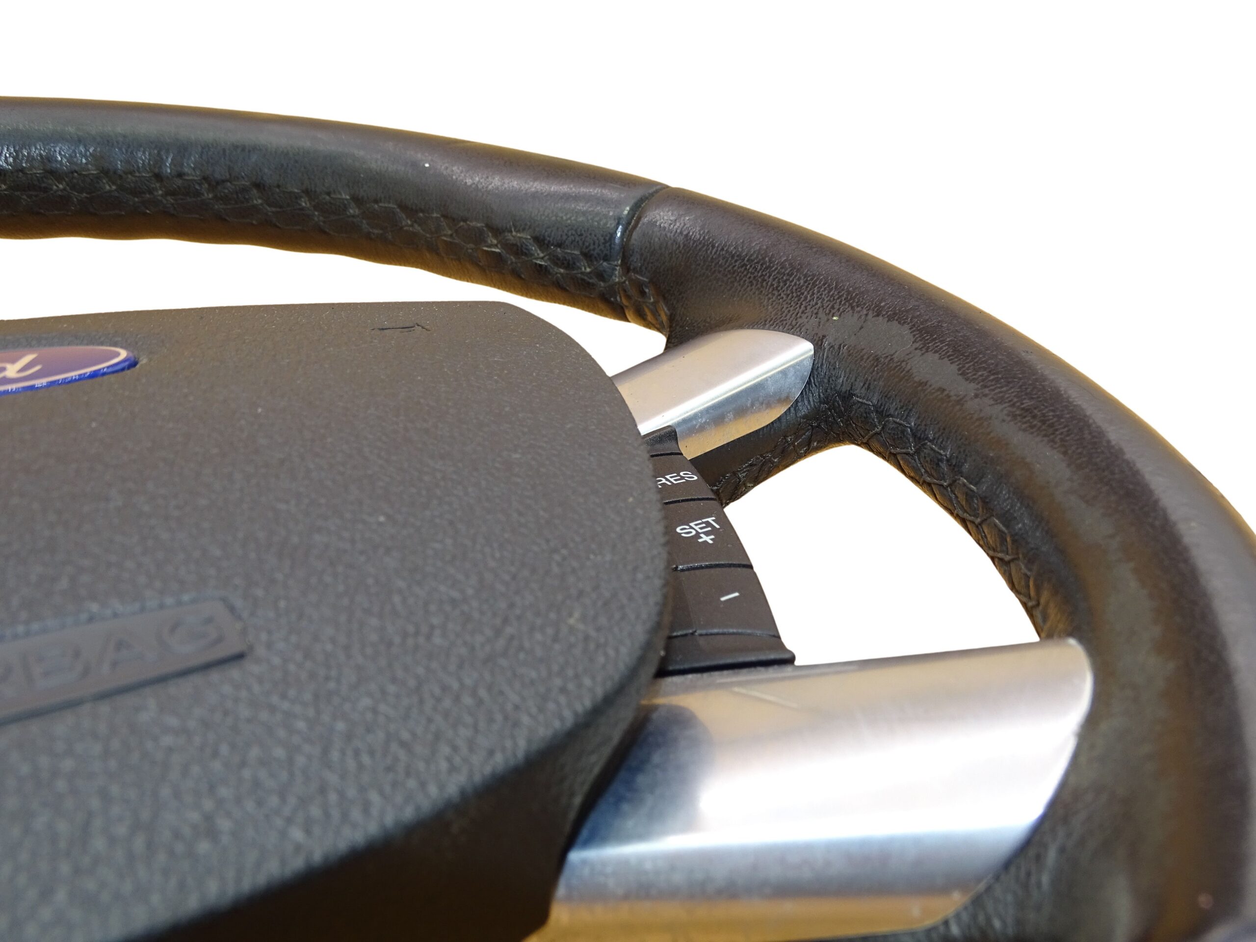 4M51-13600-CL+4M51-A042B85 Ford Focus MK 2 II Lenkrad Lederlenkrad Multifunktionslenkrad Airbag – Bild 7