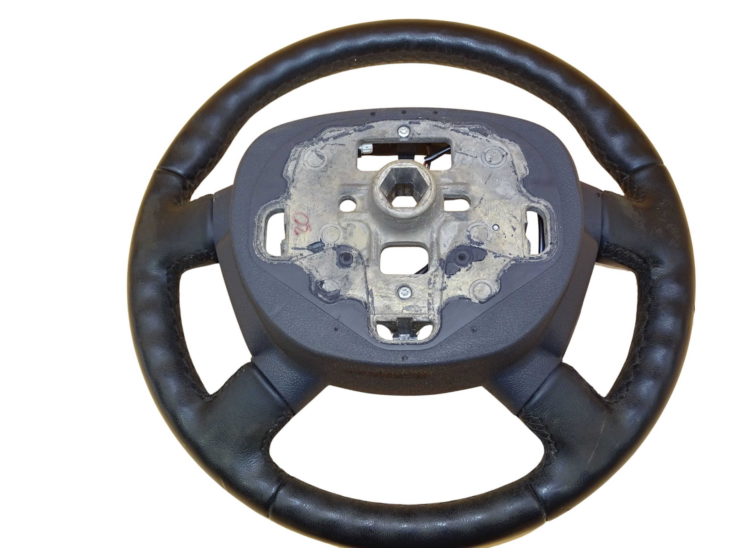 4M51-13600-CL+4M51-A042B85 Ford Focus MK 2 II Lenkrad Lederlenkrad Multifunktionslenkrad Airbag – Bild 11