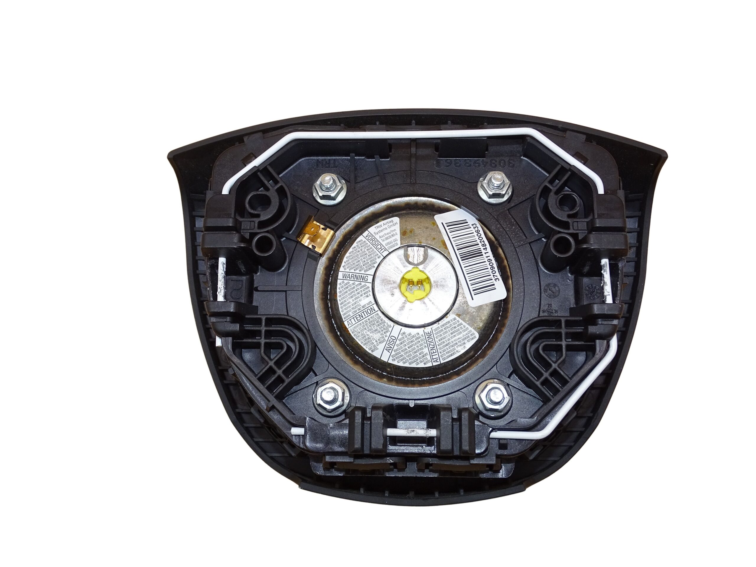 4M51-13600-CL+4M51-A042B85 Ford Focus MK 2 II Lenkrad Lederlenkrad Multifunktionslenkrad Airbag – Bild 12