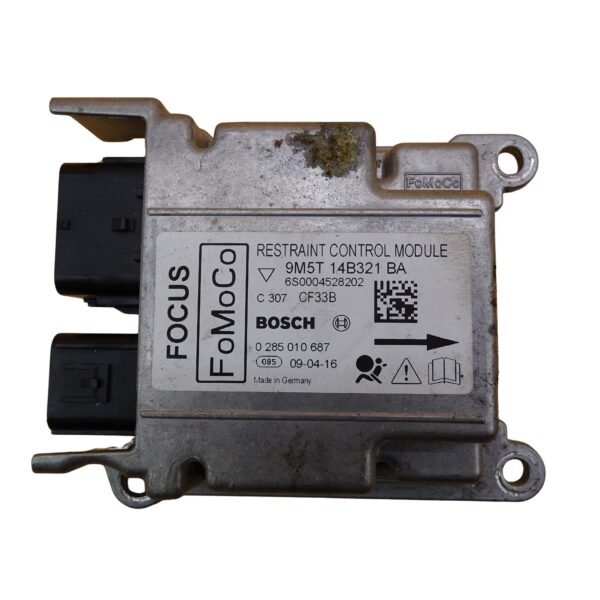 9M5T-14B321-BA Ford Focus MK3 Airbagsteuergerät Steuergerät Modul