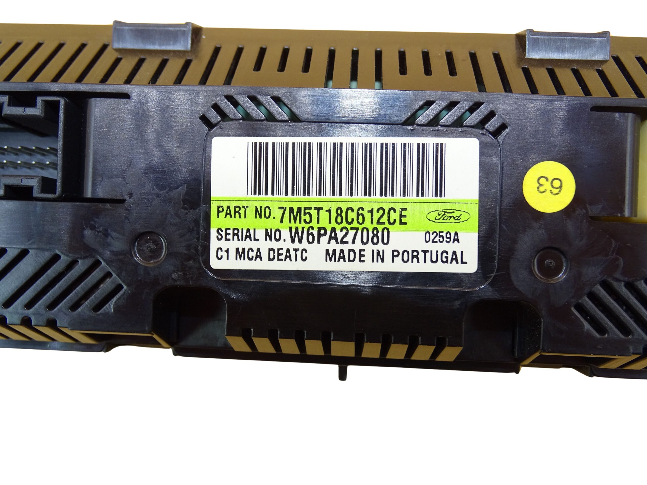 7M5T-18C612-CE Ford Focus MK2 II Kuga MK1 I C-Max Klimabedienanzeige Steuerung Klima Heizung – Bild 6