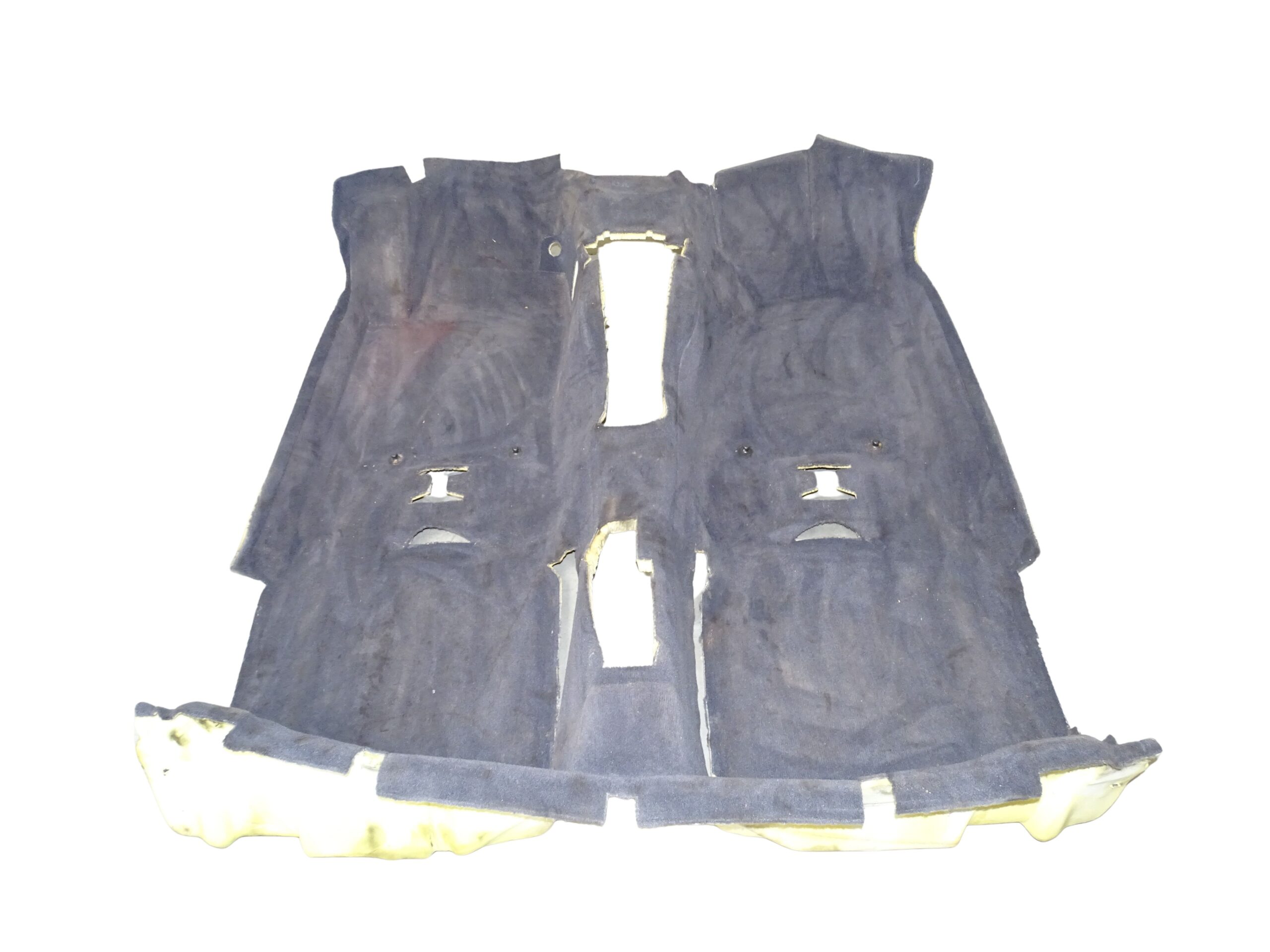 8G1863921B  Audi 80 Cabrio Typ 89 Innenraumteppich Bodenbelag Teppich Schwarz Anthrazit