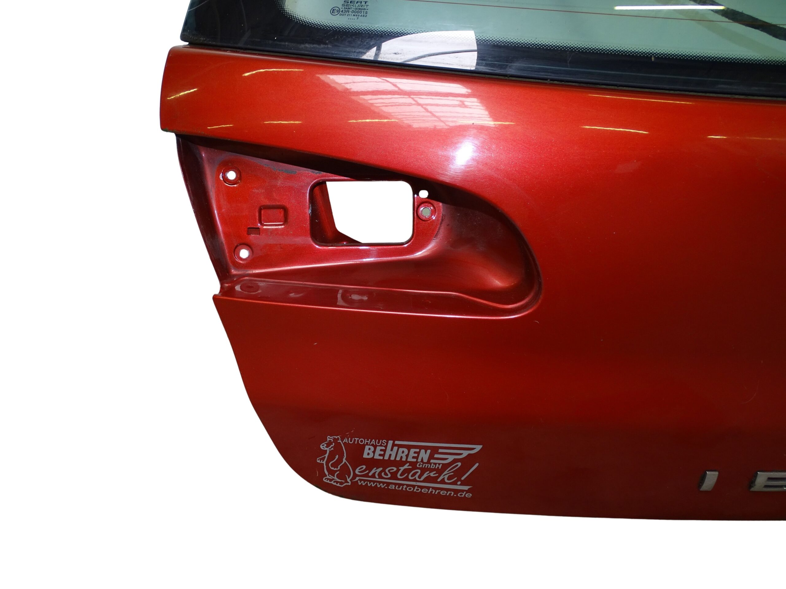 6L6827024B Seat Ibiza Stylance Heckklappe Kofferraumdeckel Heckdeckel Lacknummer S3X Robinrot metallic – Bild 16