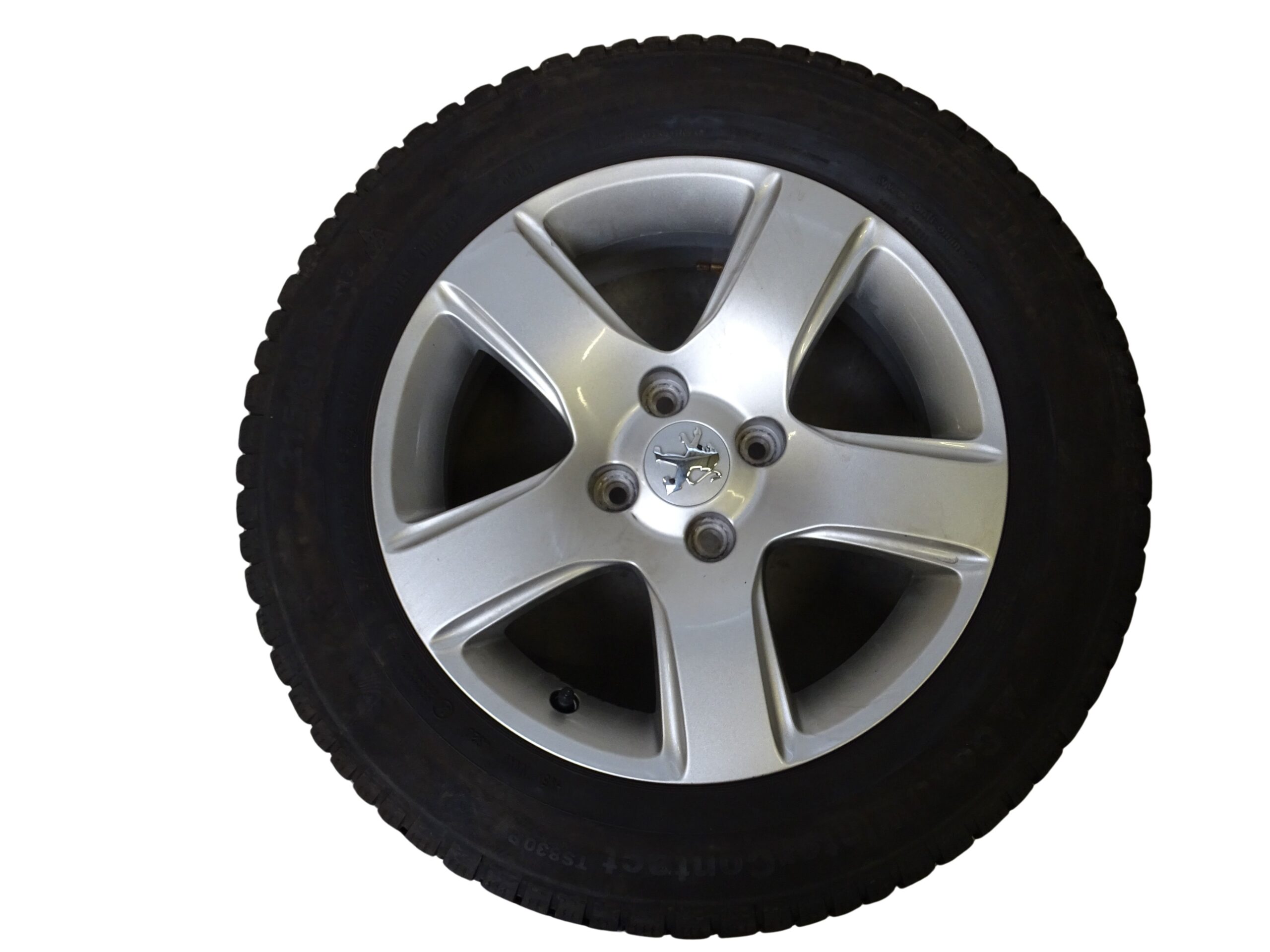 9684880380 / 5402Y4 Peugeot Alufelgensatz 7,0x16 Zoll ET32 Lochkreis 4x108 Conitnental Winter Contact TS830P 5-7mm Profiltiefe – Bild 7
